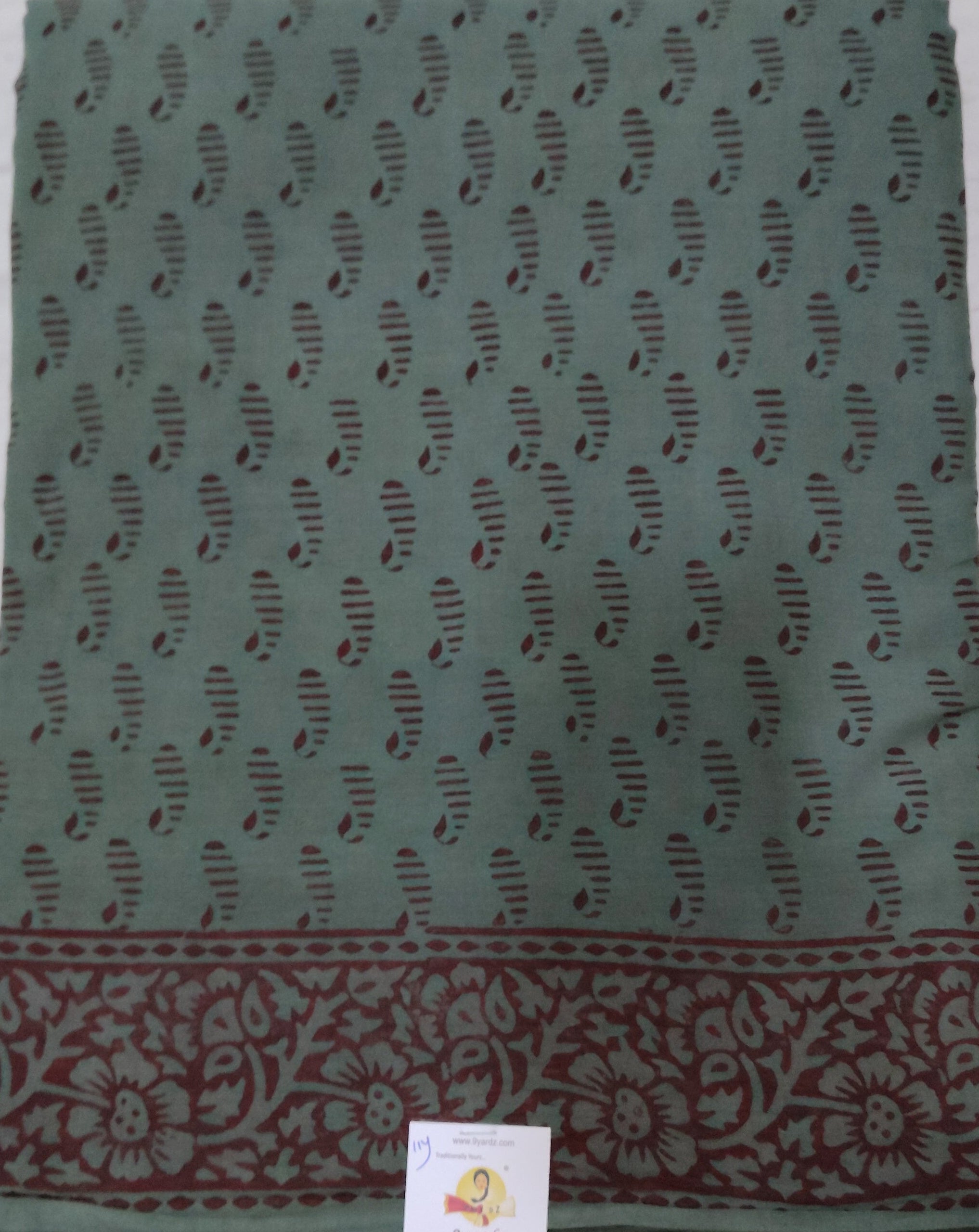 Baag/soft cotton Madisar 11 yards