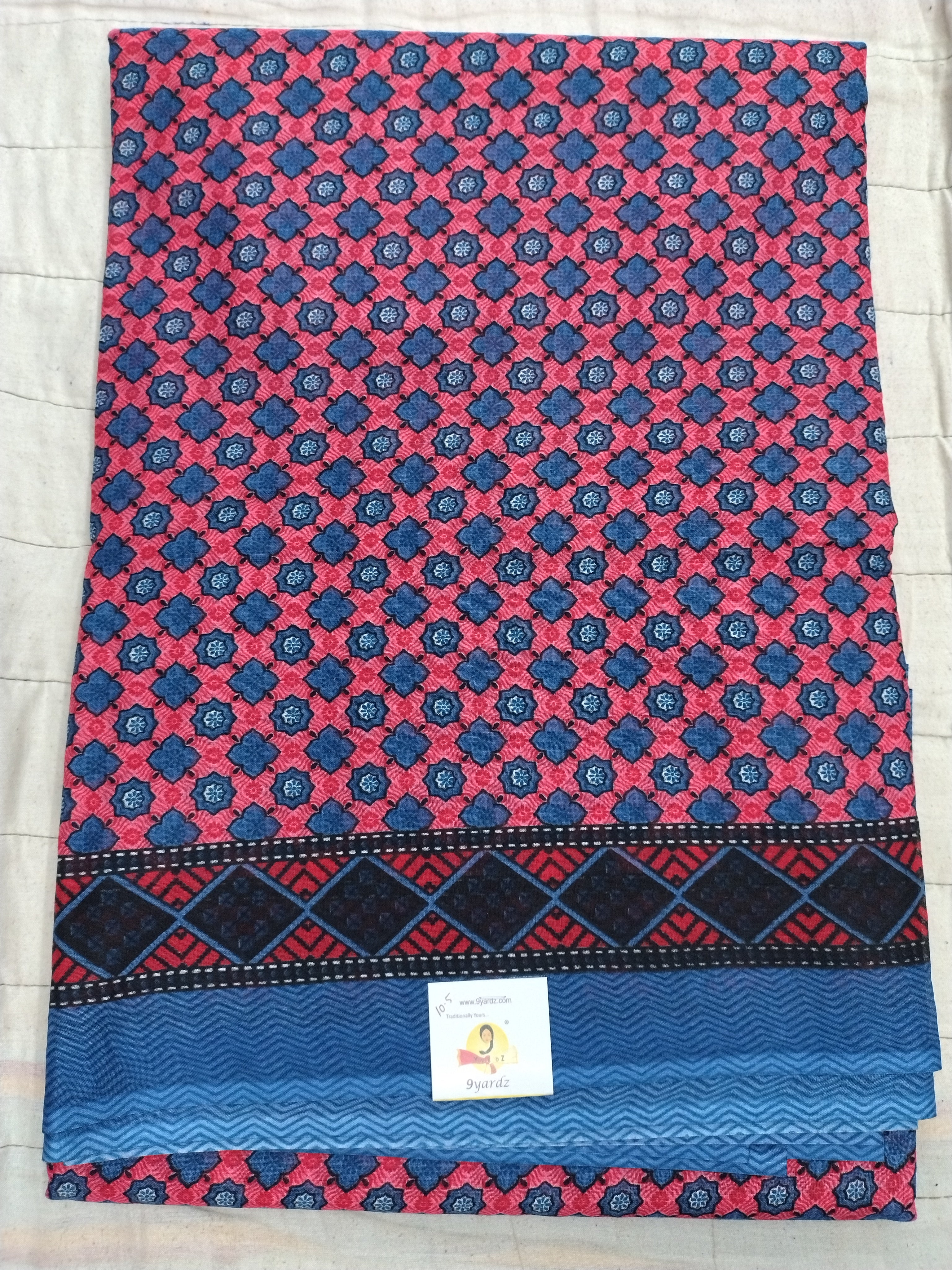 Erode cotton 10.5 yards madisar