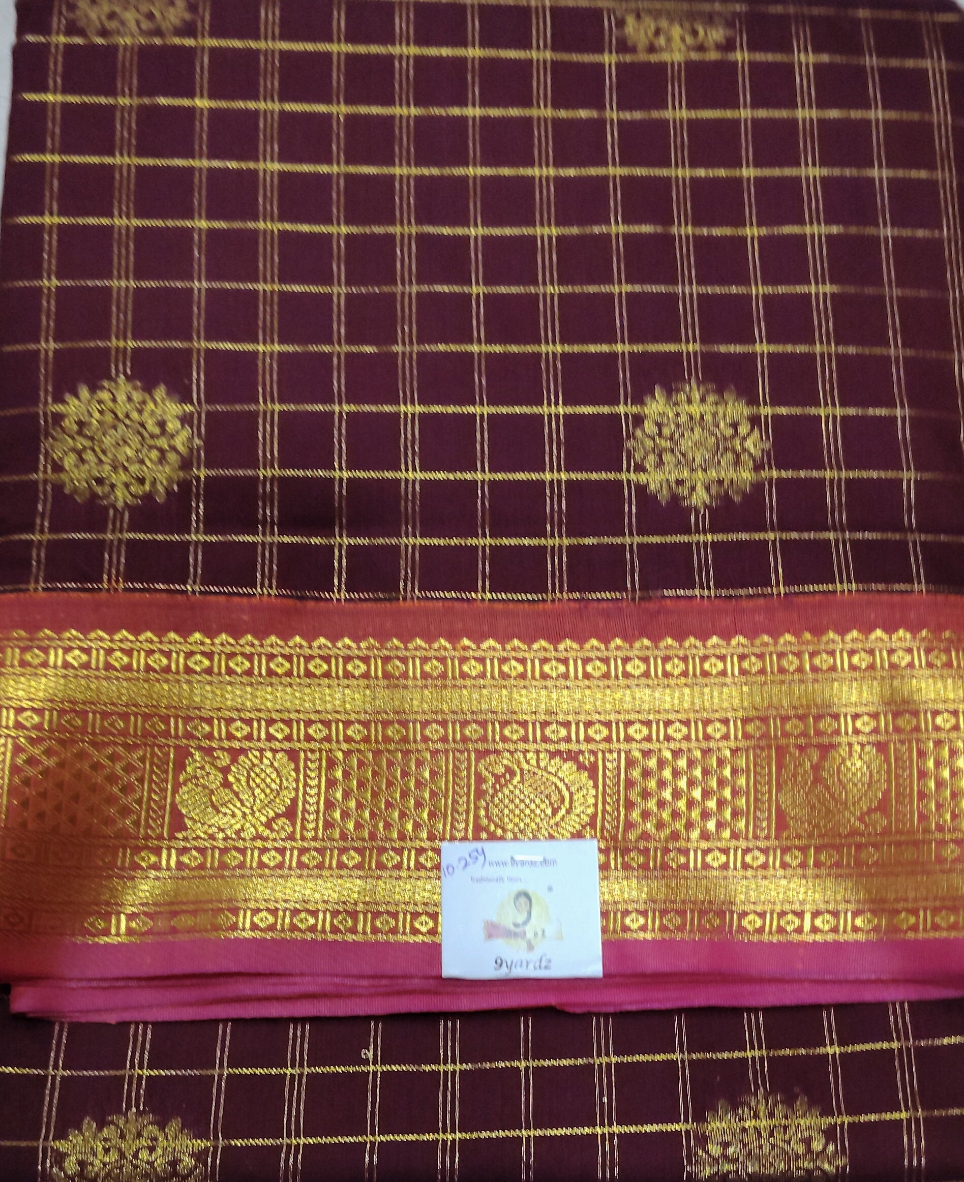 Akshaya cotton 10.25 yards madisar