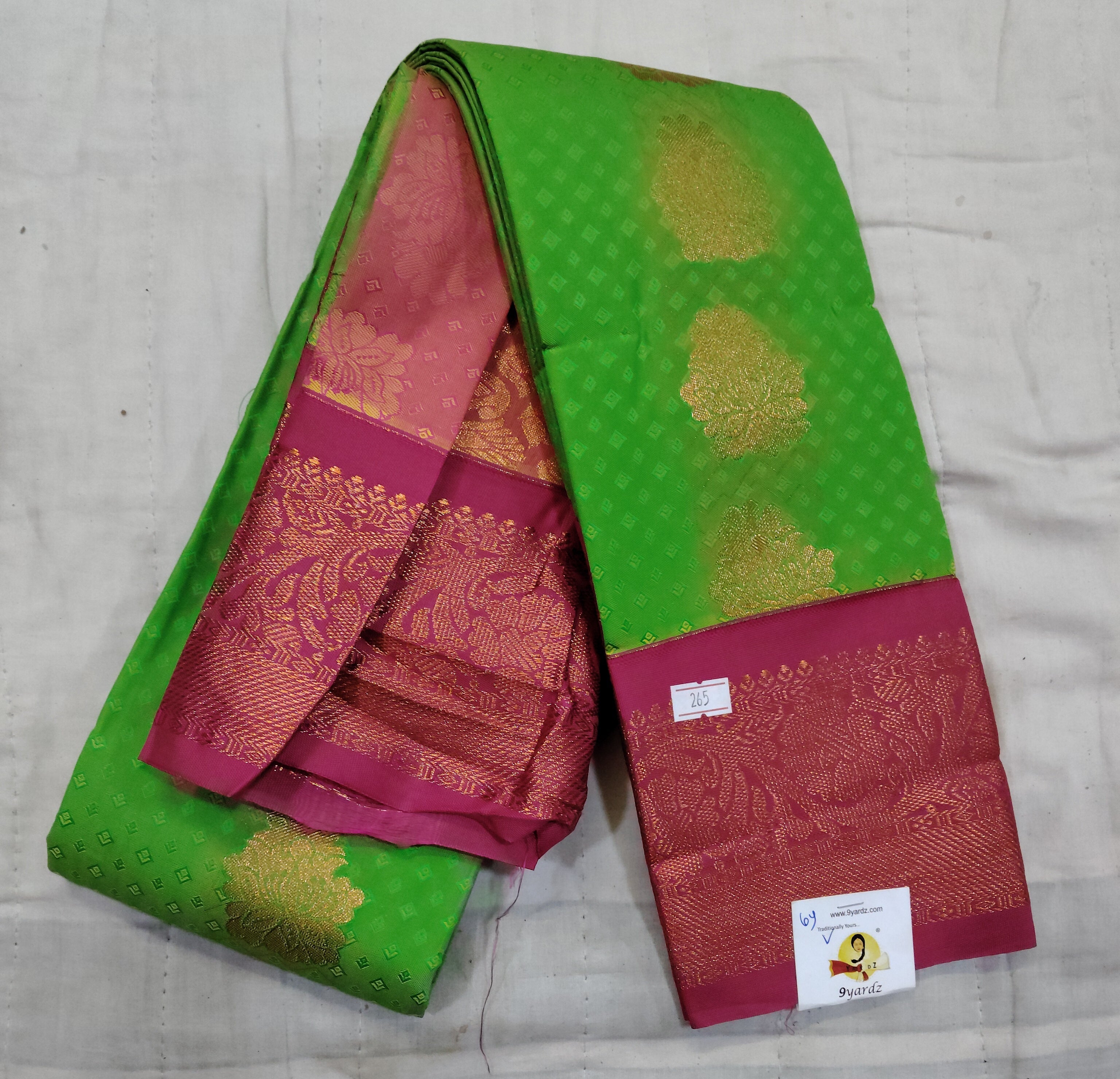 Art silk 6yardz sarees
