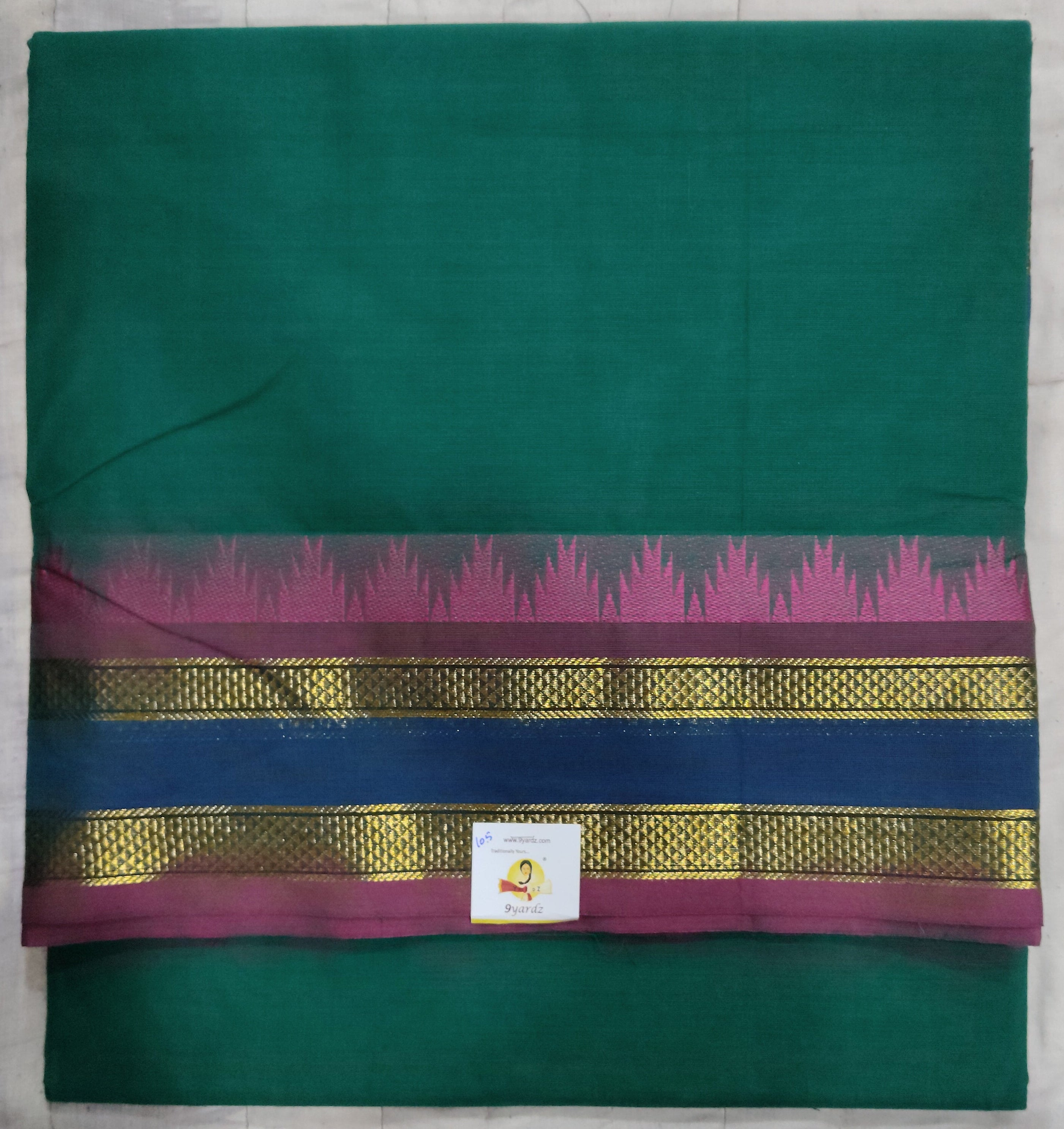 Chettinadu / Karaikudi cotton 10.5yards madisar