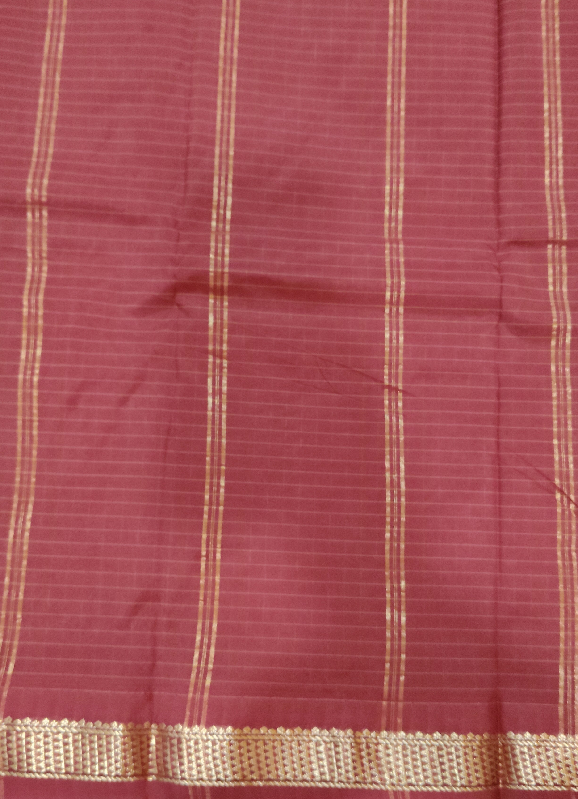 China silk checked 6yardz