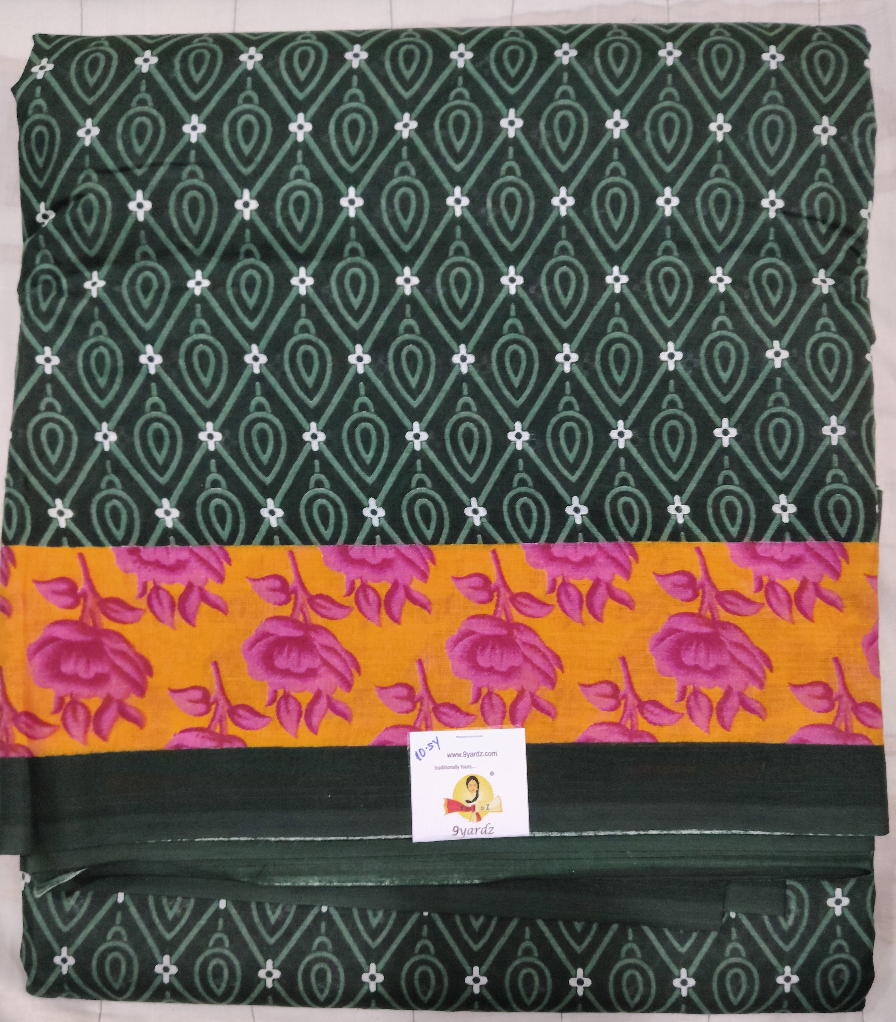 Erode cotton 10.5 yards Madisar