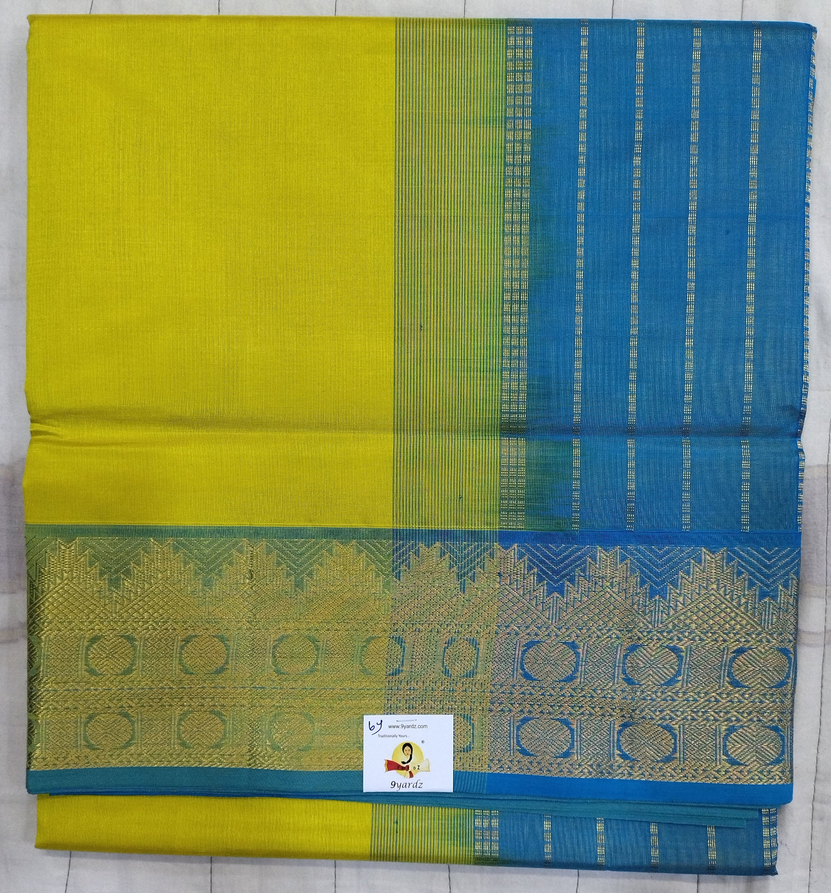 Pure silk cotton 6 yards