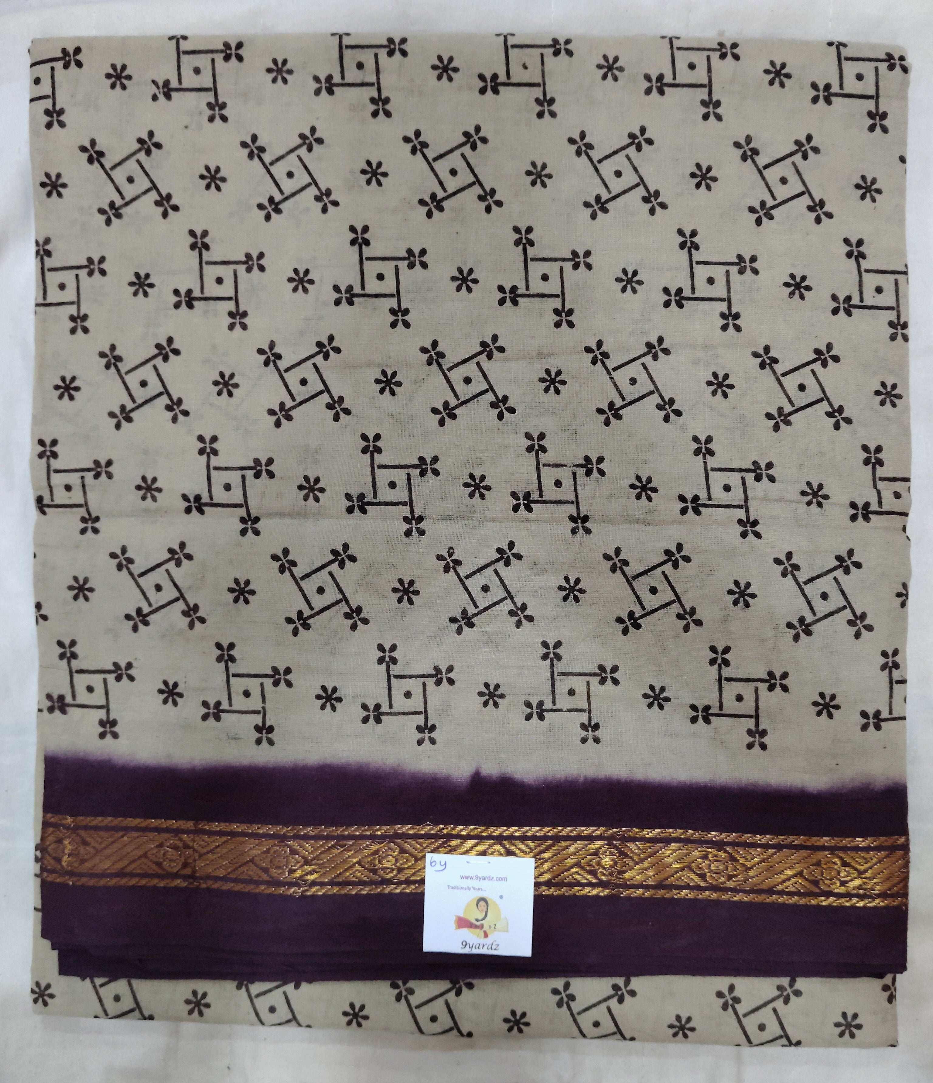 Sungudi cotton 6 yards