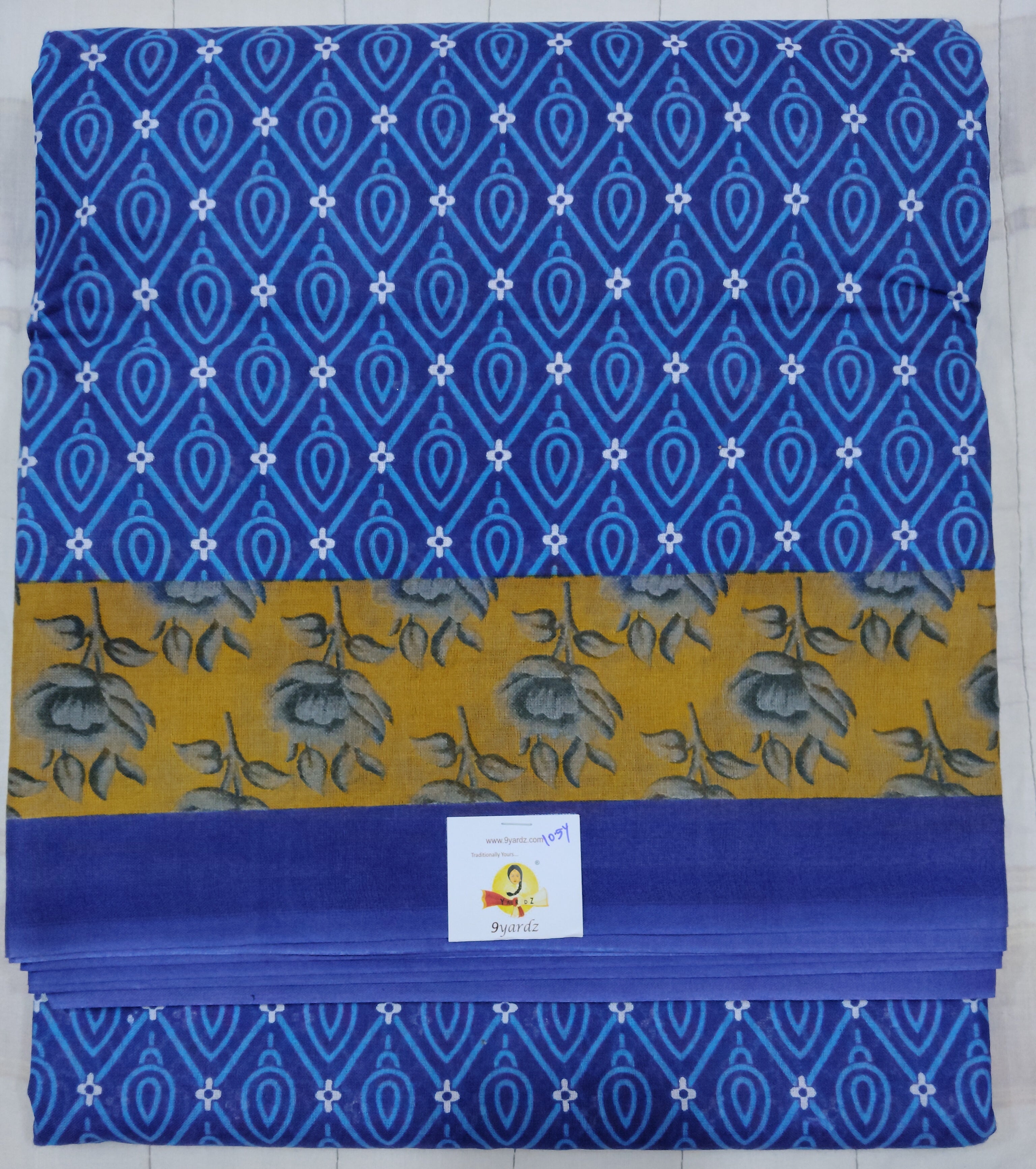 Erode cotton 10.5 yards Madisar