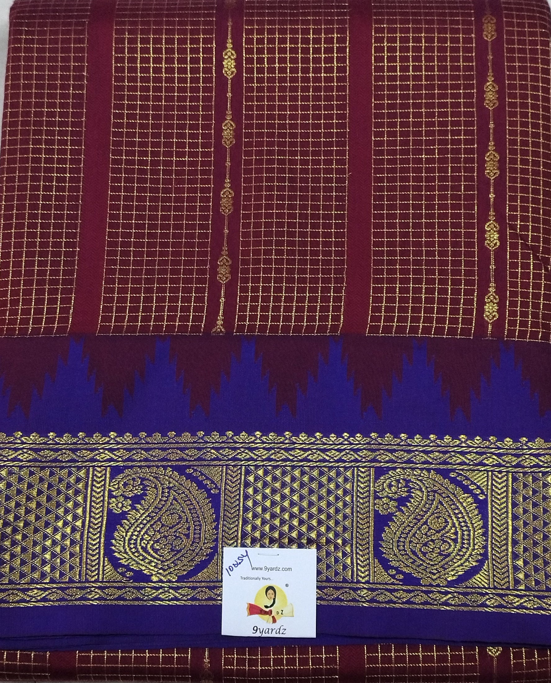 Akshaya cotton 10.25 yards madisar