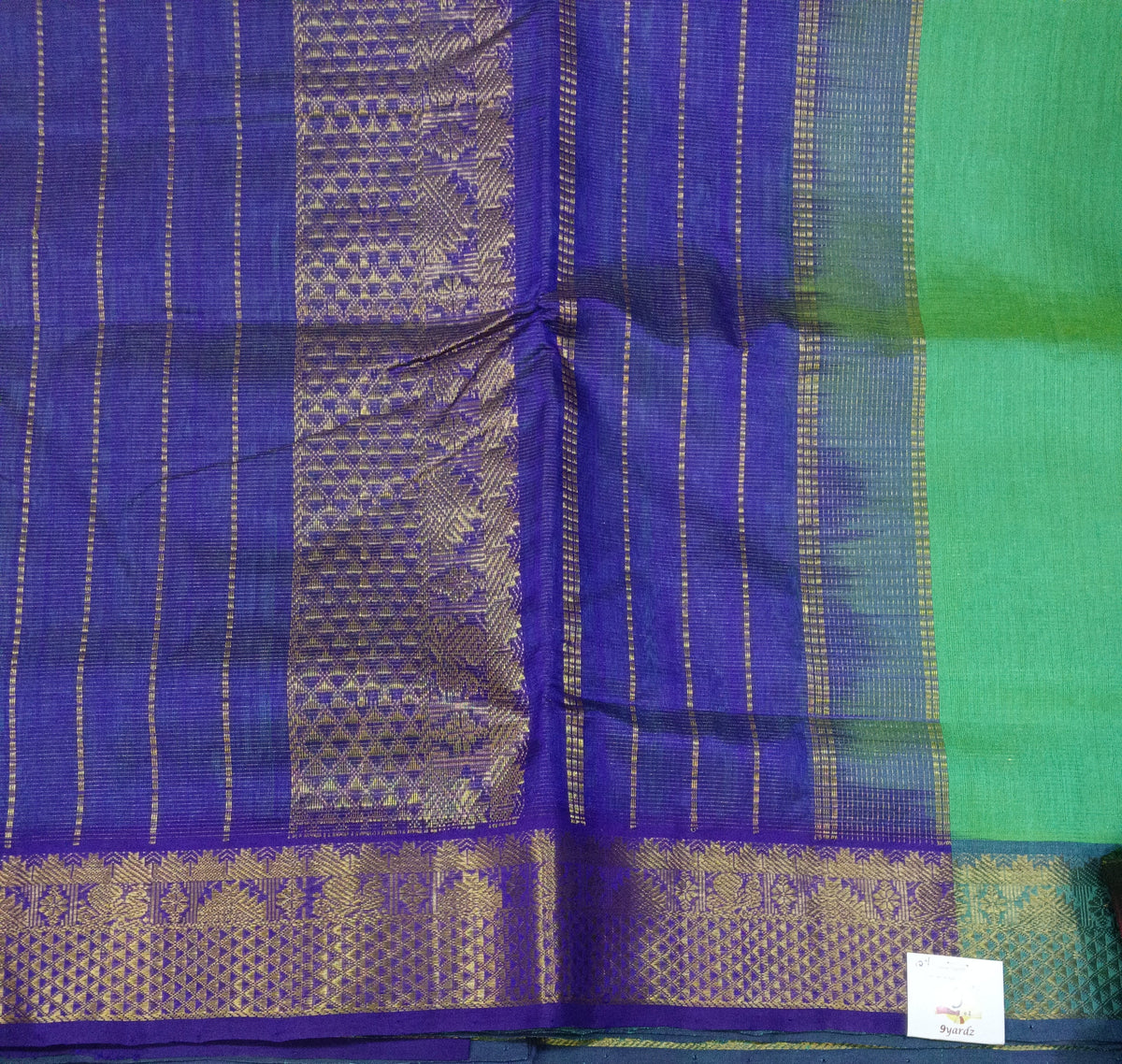 Pure silk cotton vairavoosi 10yards  madisar
