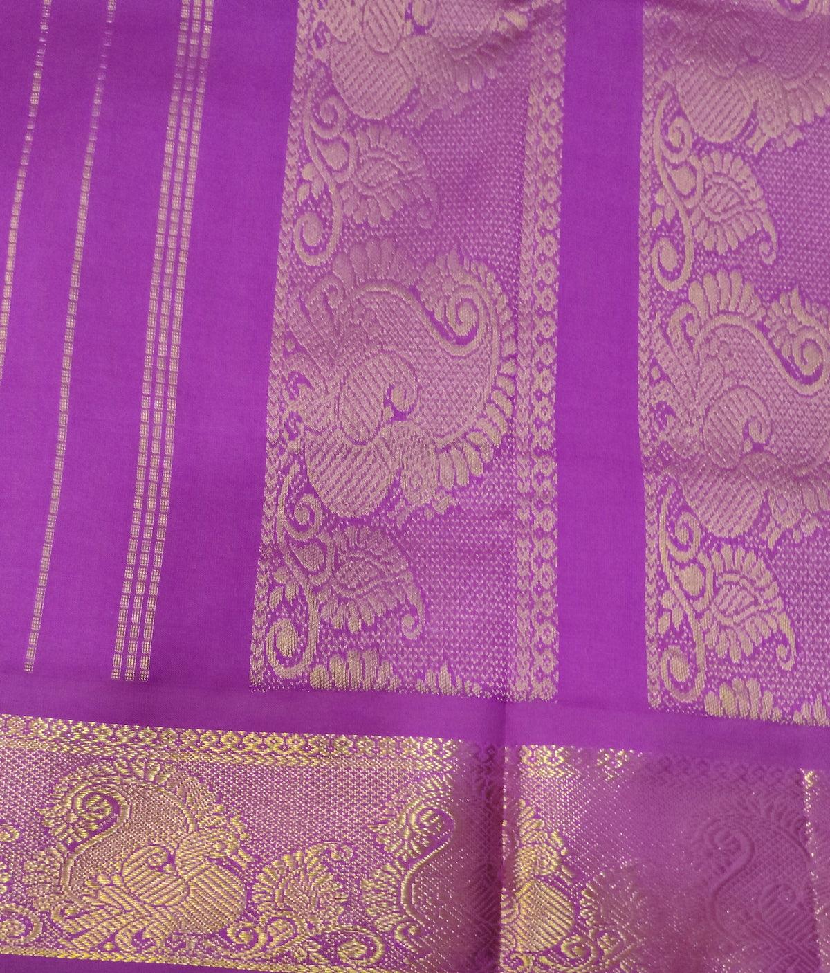 Semi Silk cotton Korvai Madisar