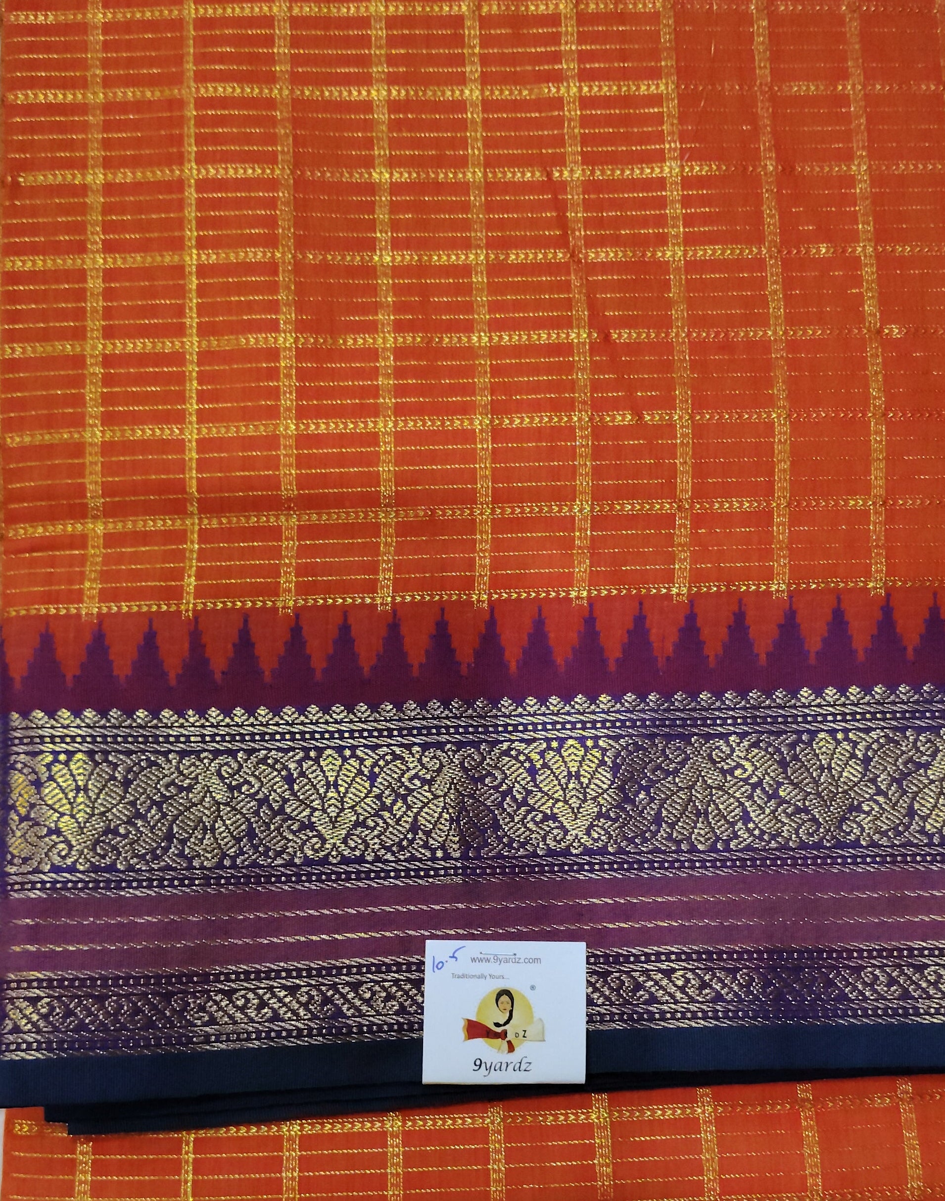 Akshaya cotton 10.25 yards madisar