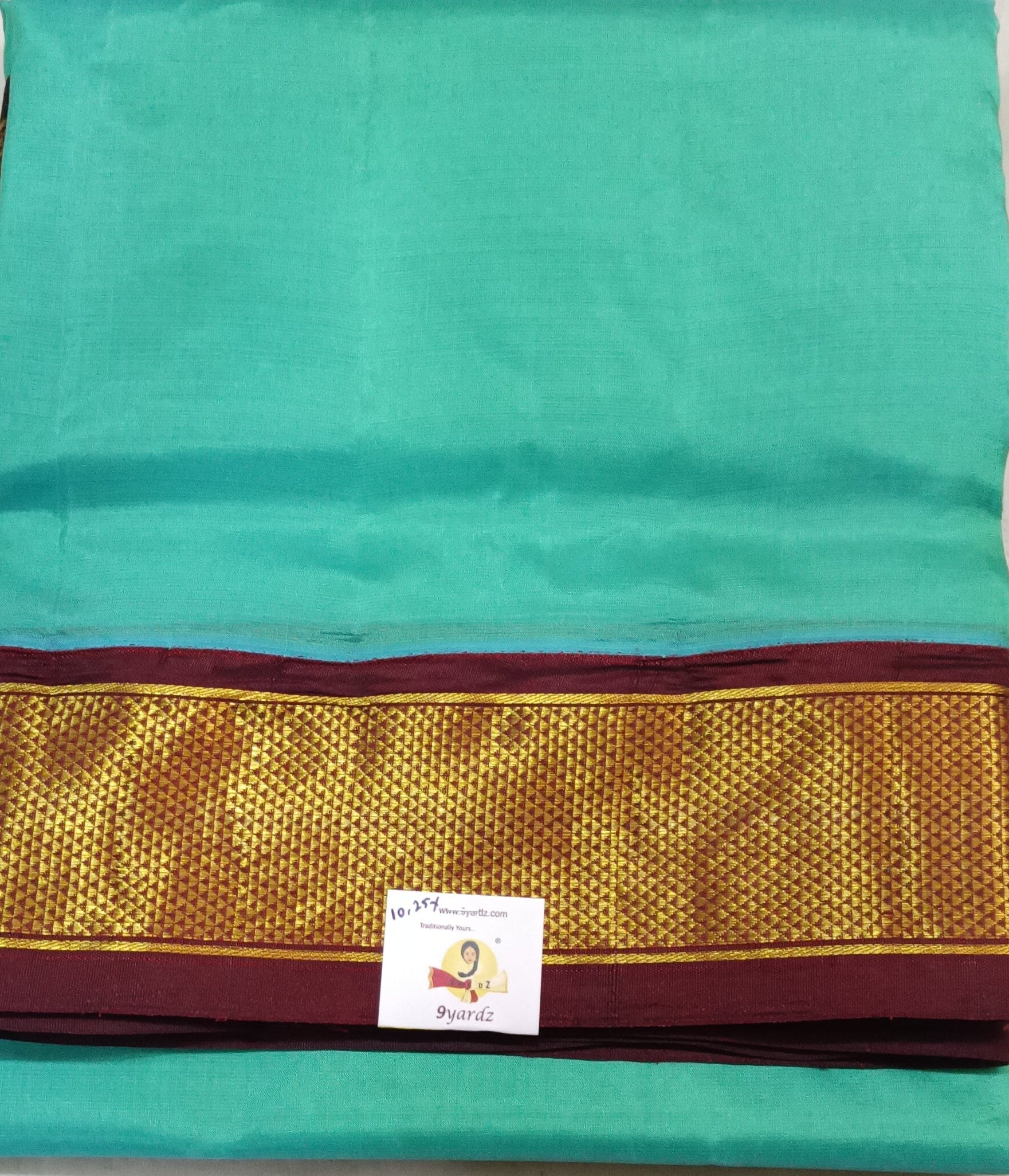 Pure silk 10.25yardz