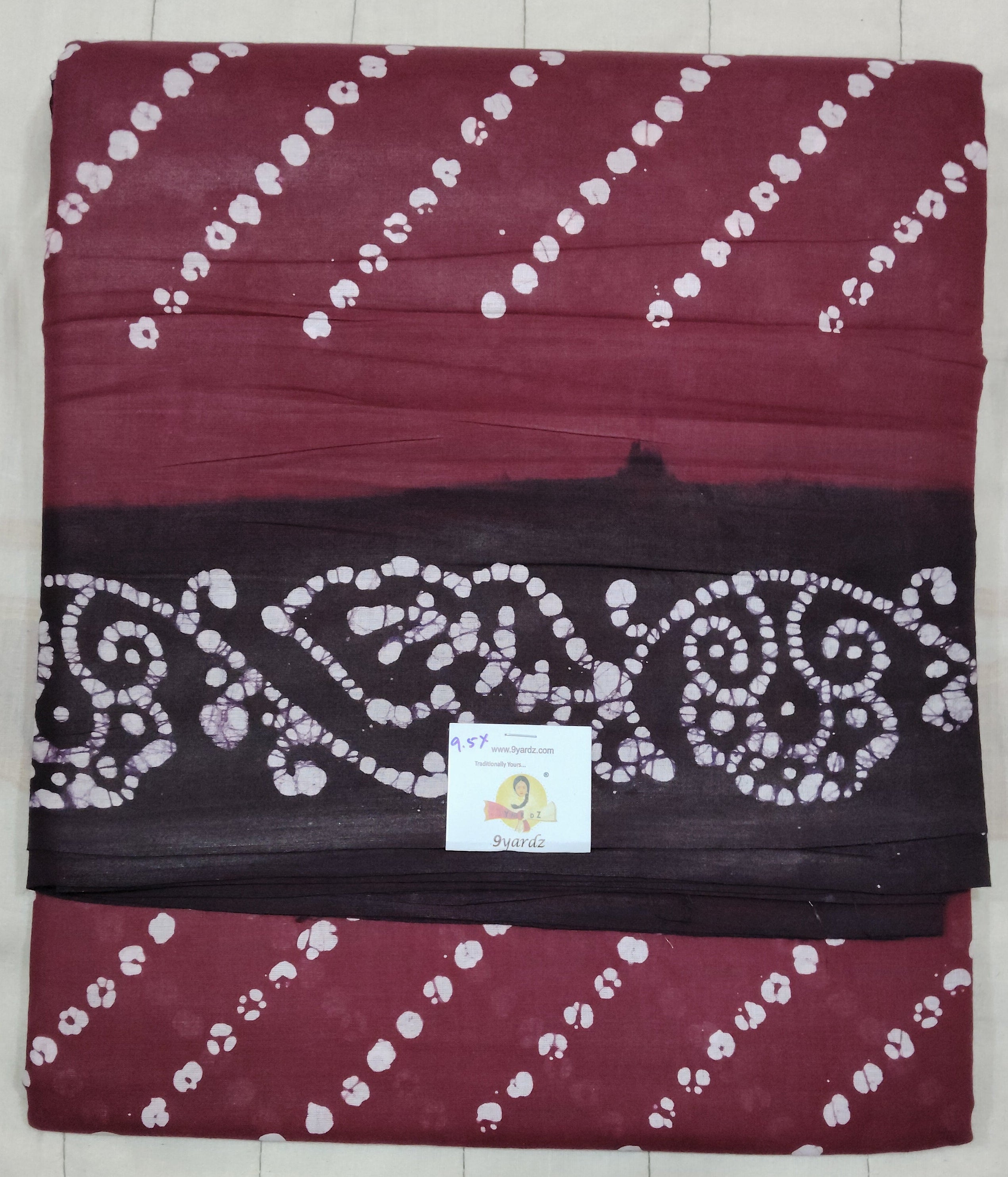 Malai cotton 9.5yardz