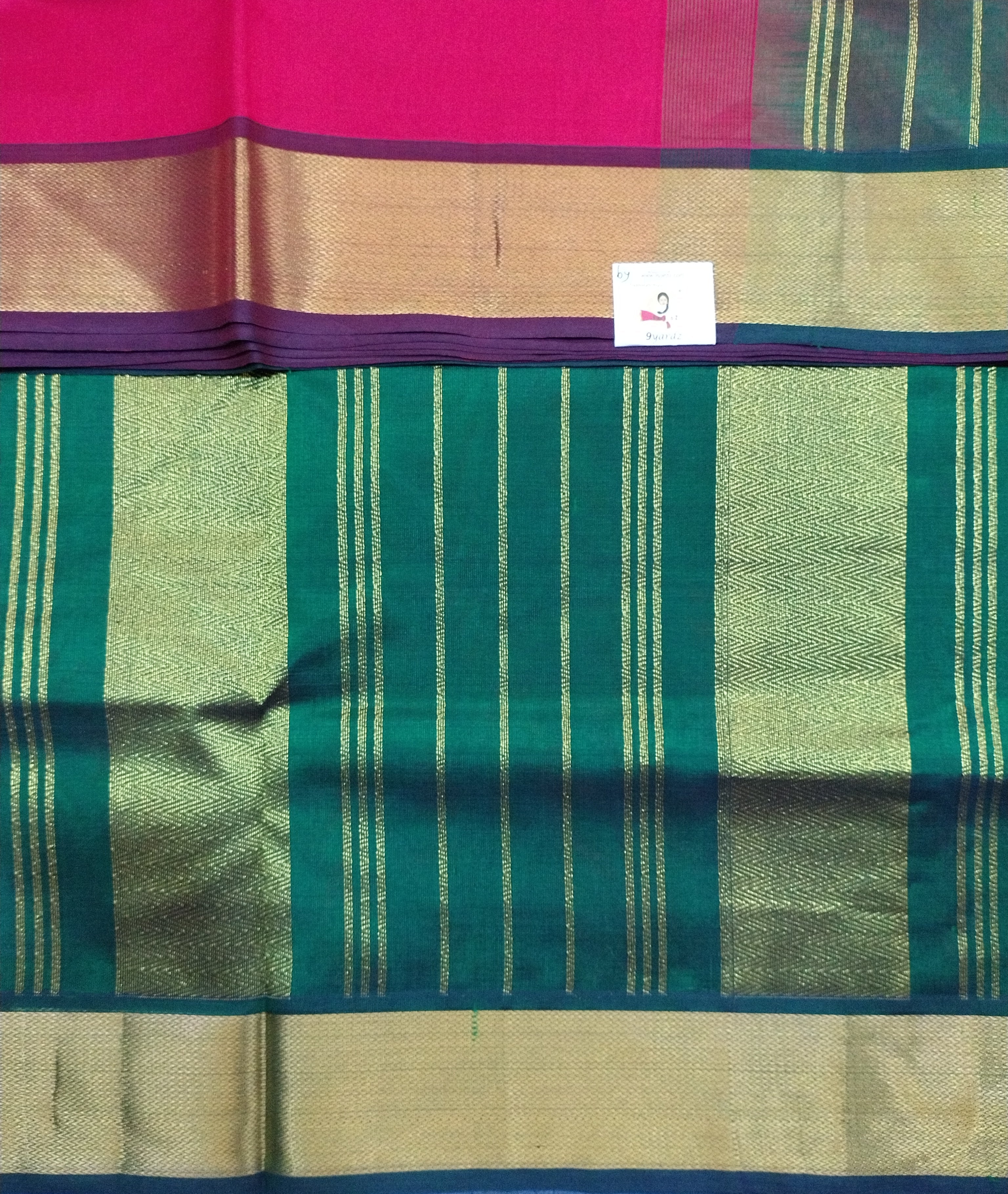 Pure silk cotton 6 yards