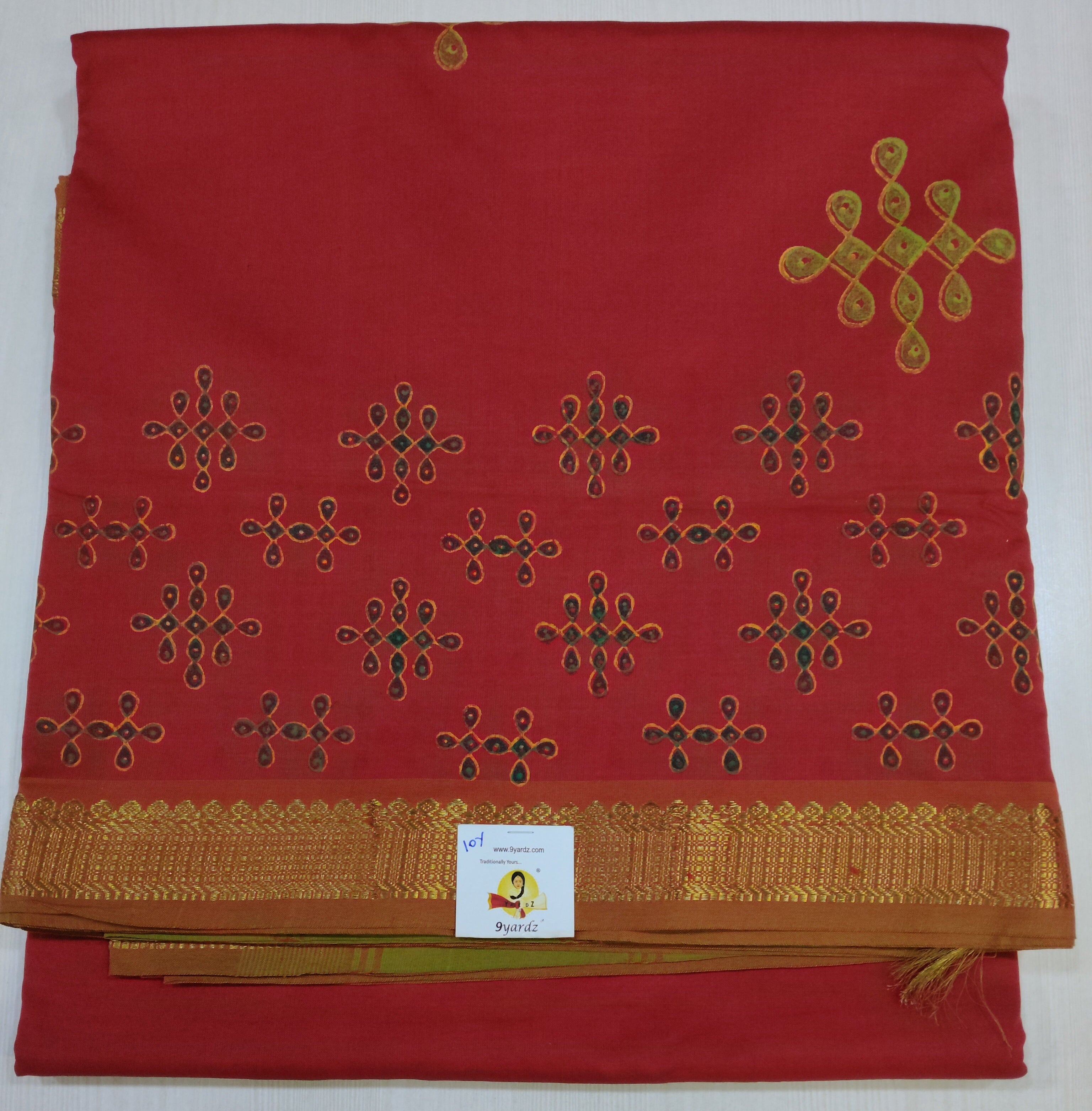 Semi Silk cotton printed Madisar