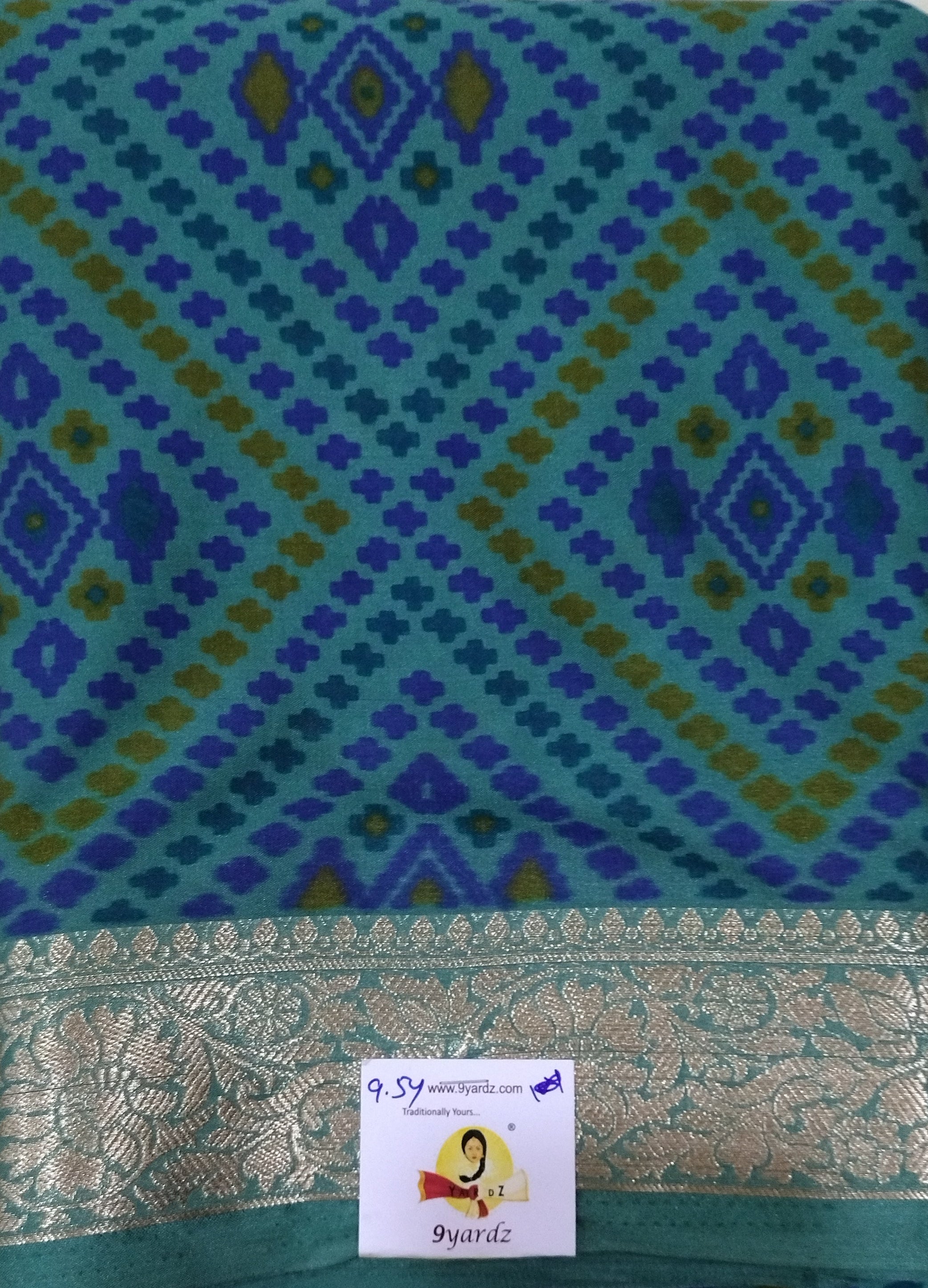 Printed Silk 9.5yards