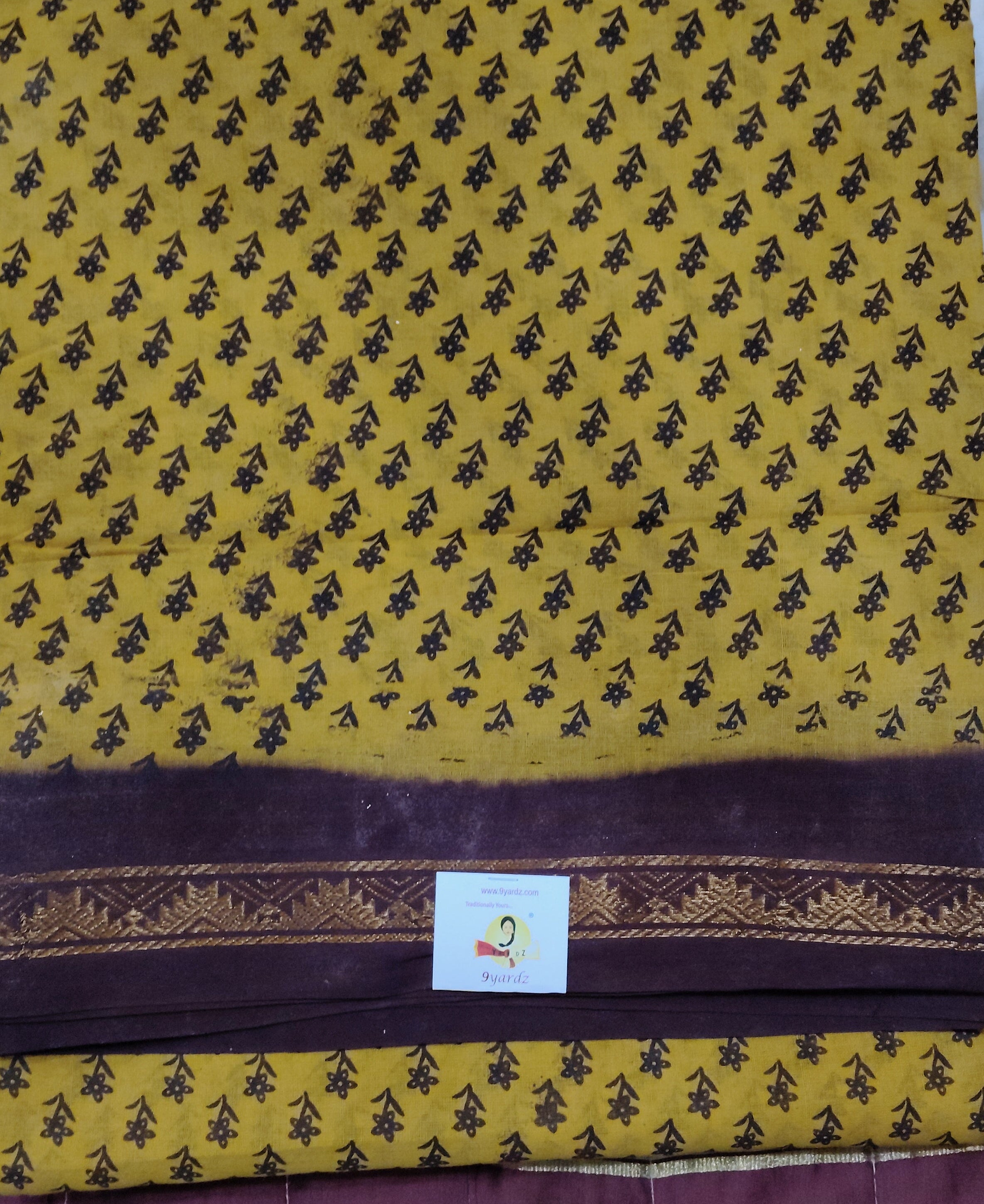 Sungudi cotton 12 yardz