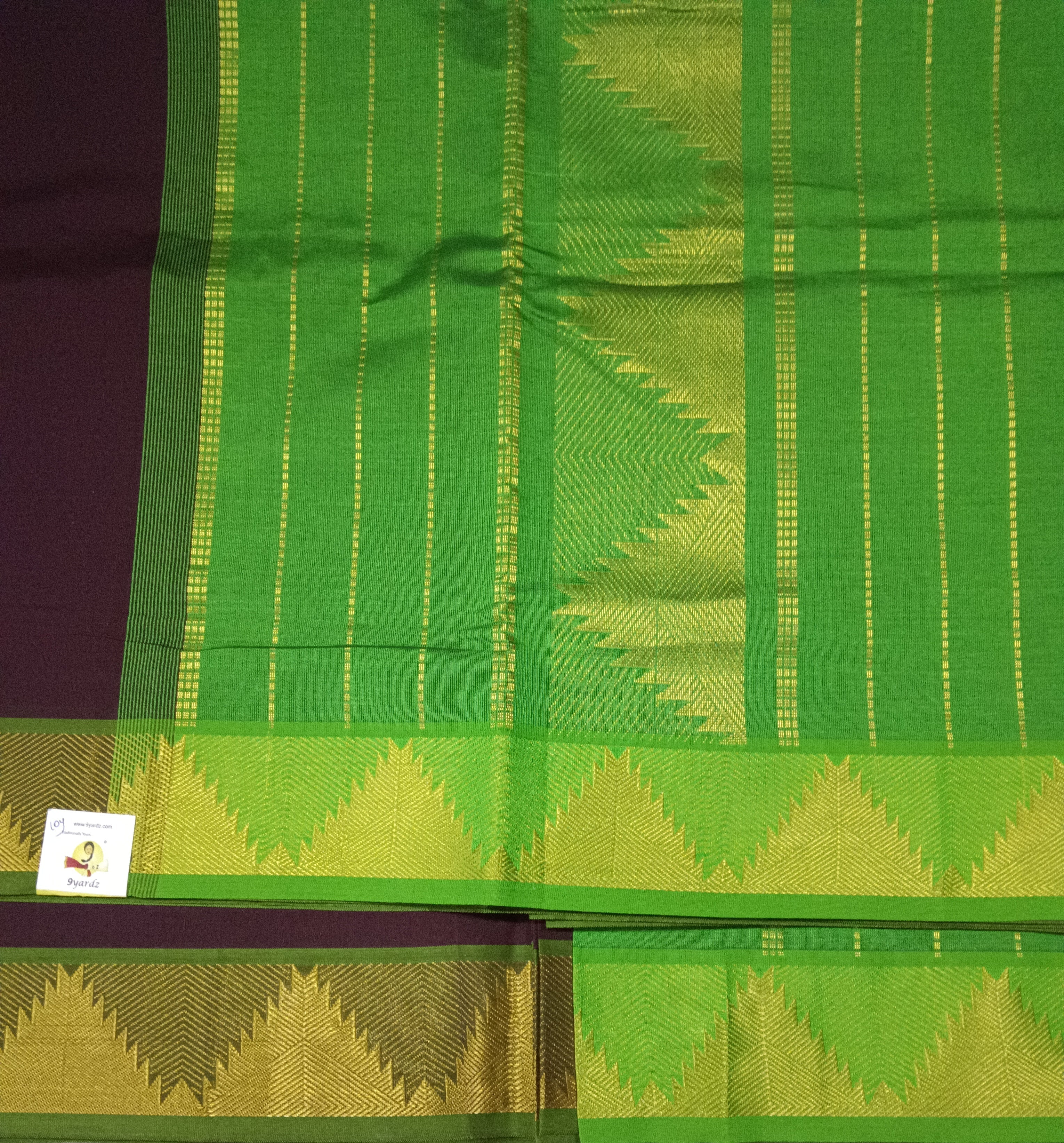 Semi Silk cotton Madisar 10yards