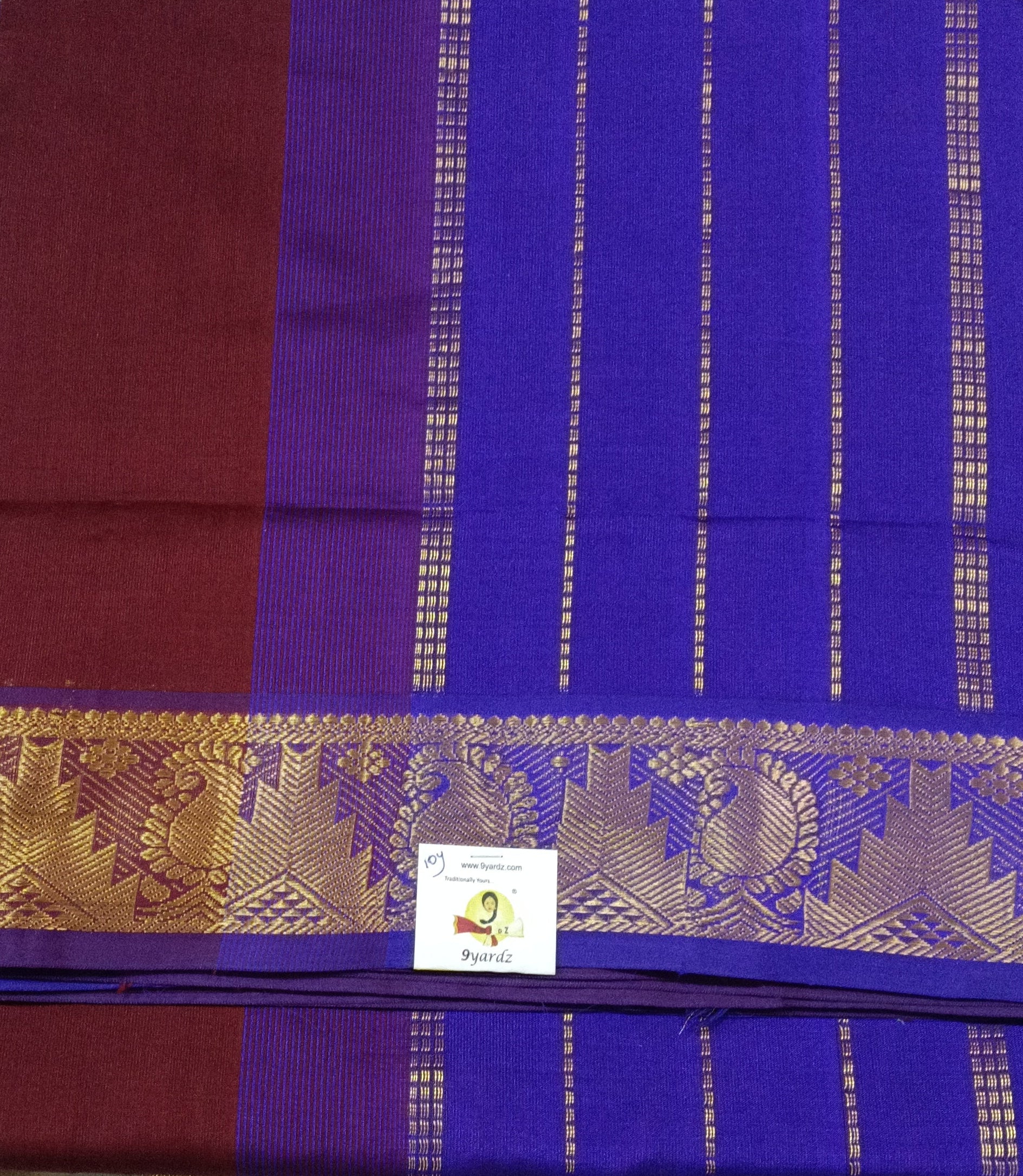 Semi Silk cotton Madisar 10yards