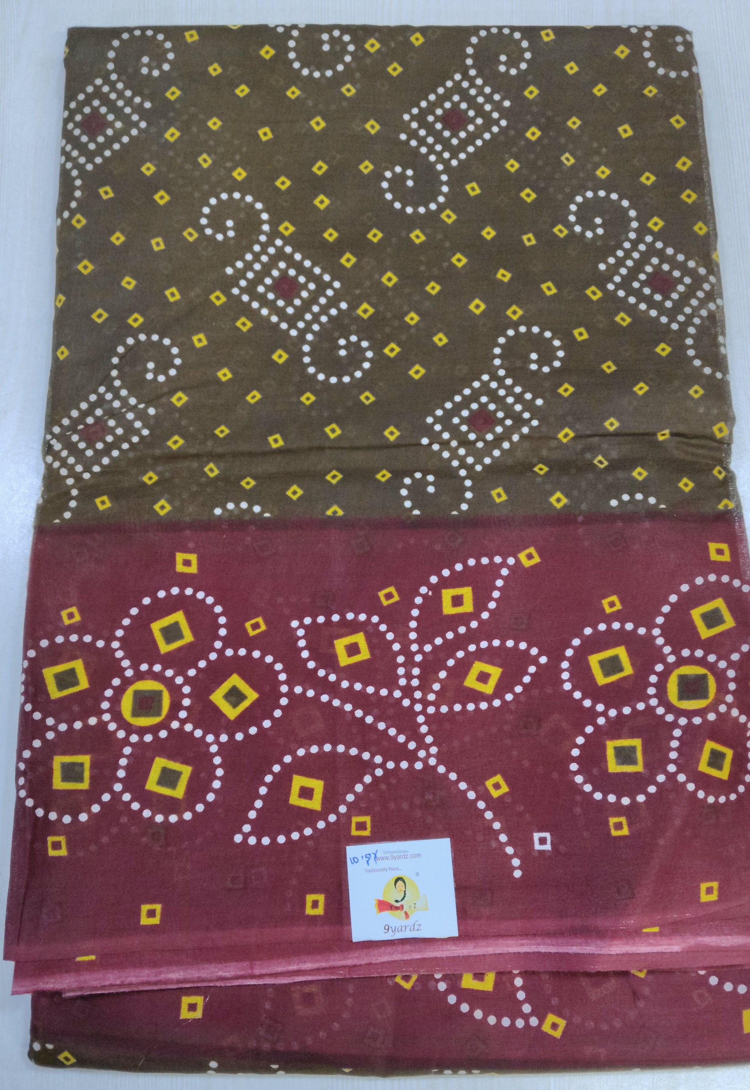 Erode cotton 10.5 yards Madisar