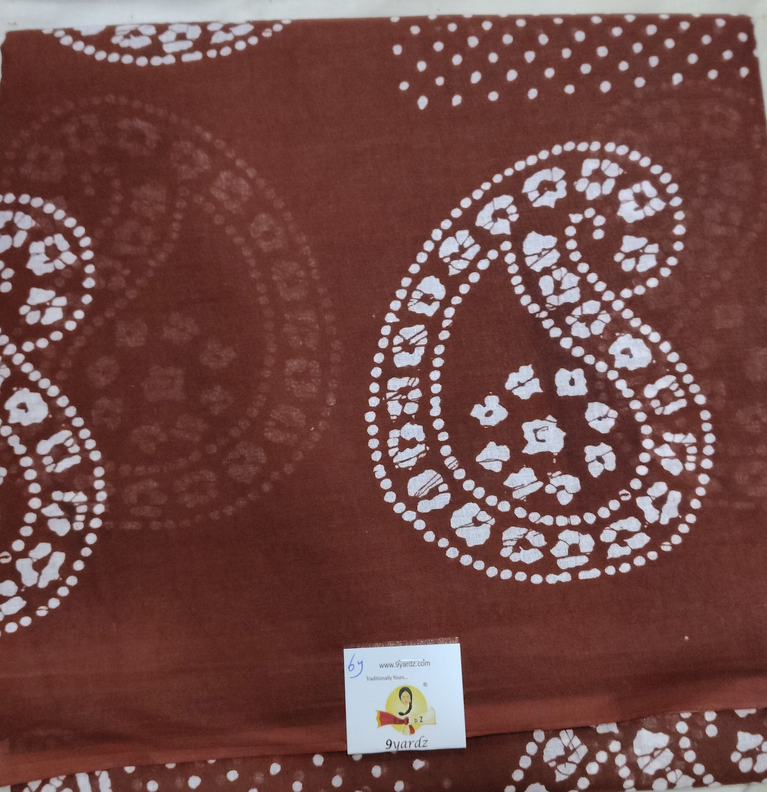 Erode cotton 5.5 metres