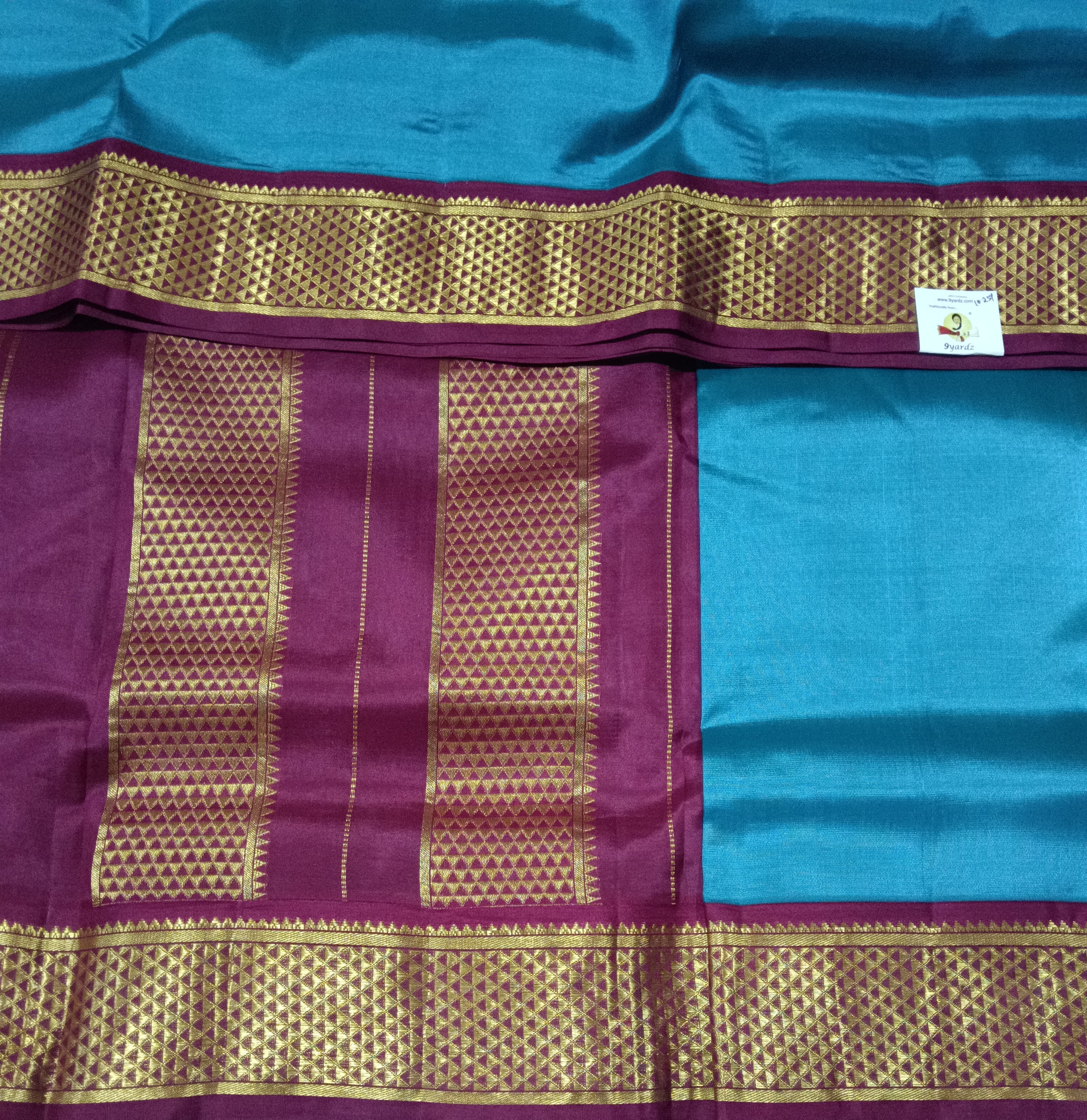 Pure silk 10.25yardz