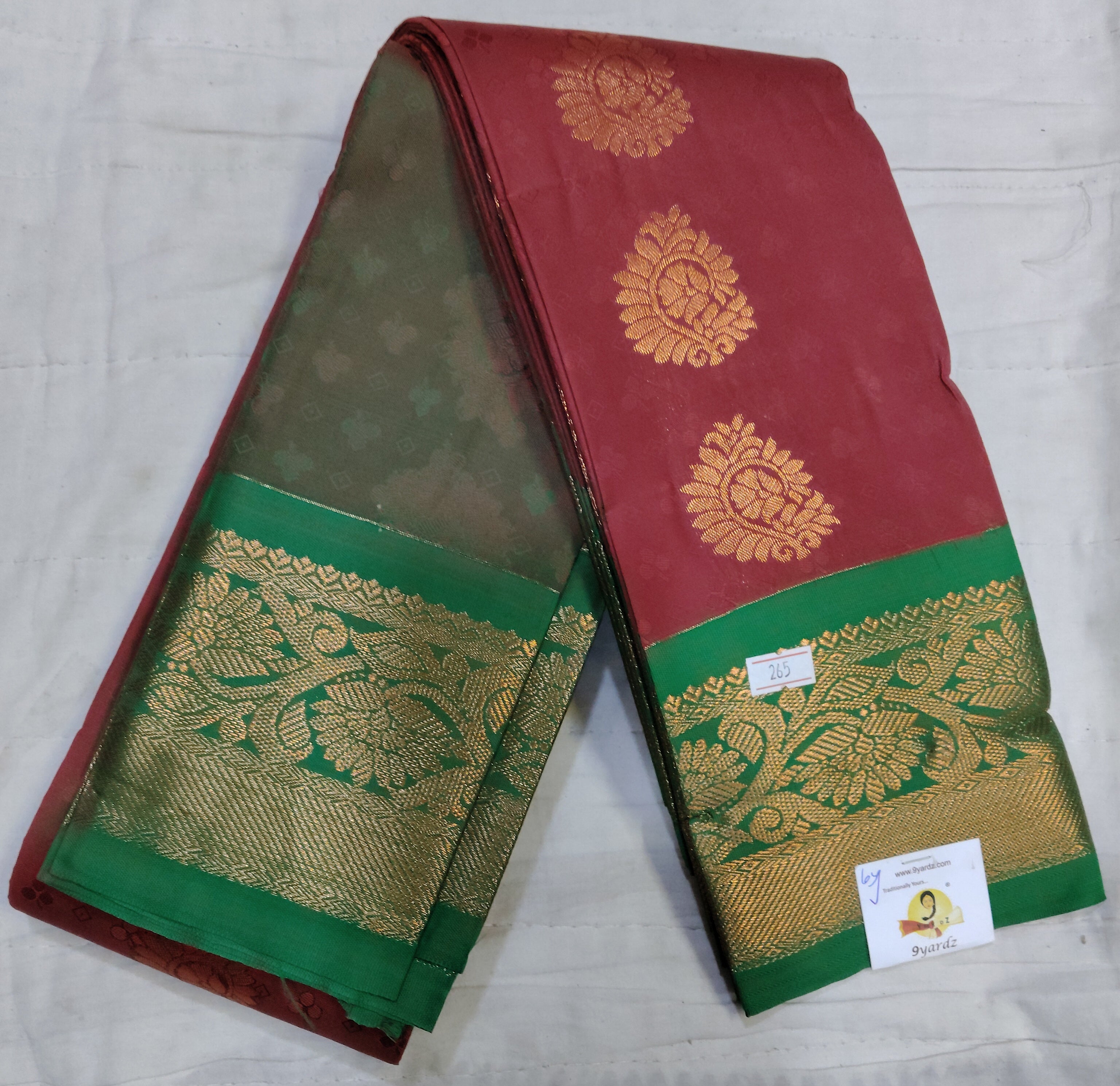 Art silk 6yardz sarees