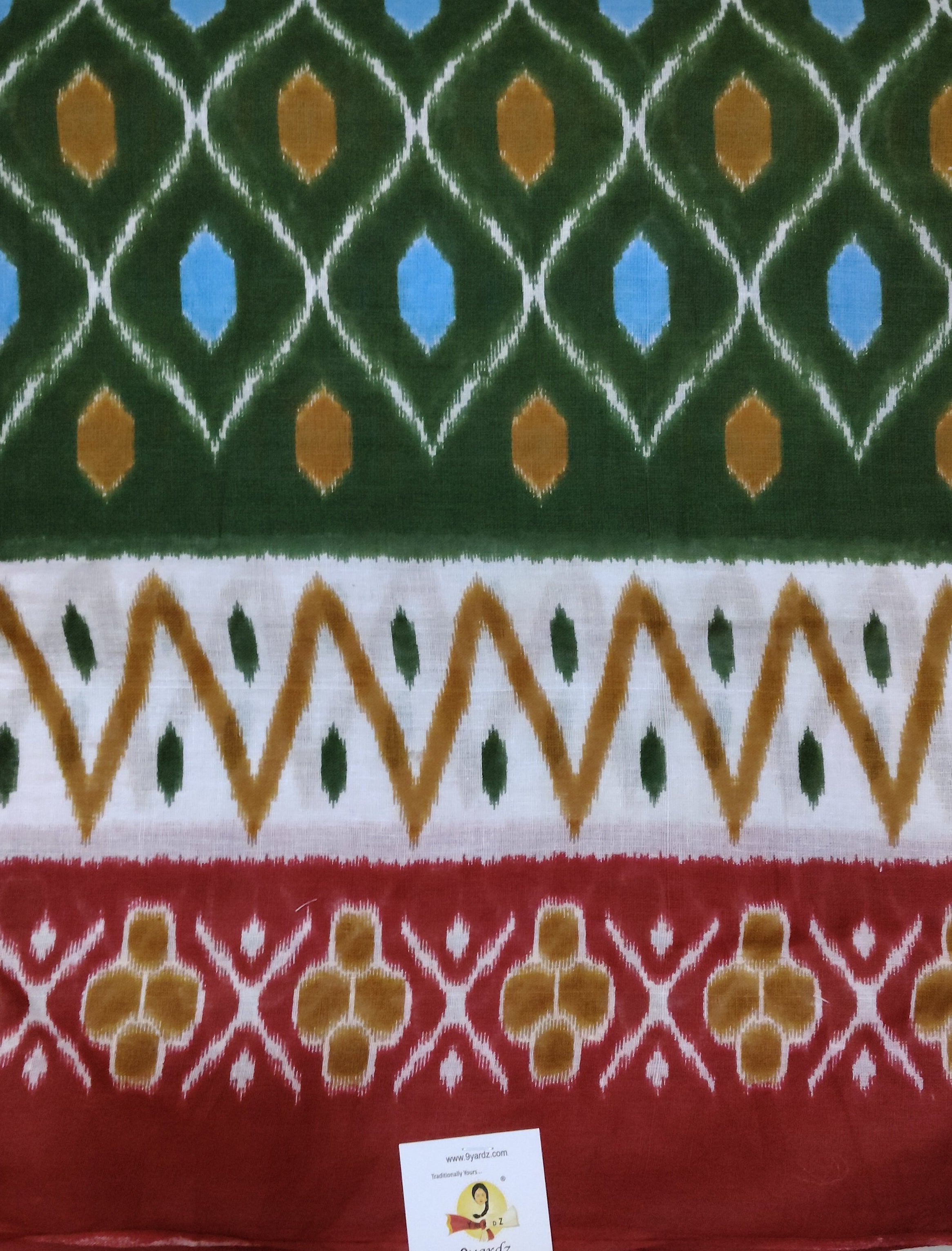 Soft Cotton Bathik saree 6yardz