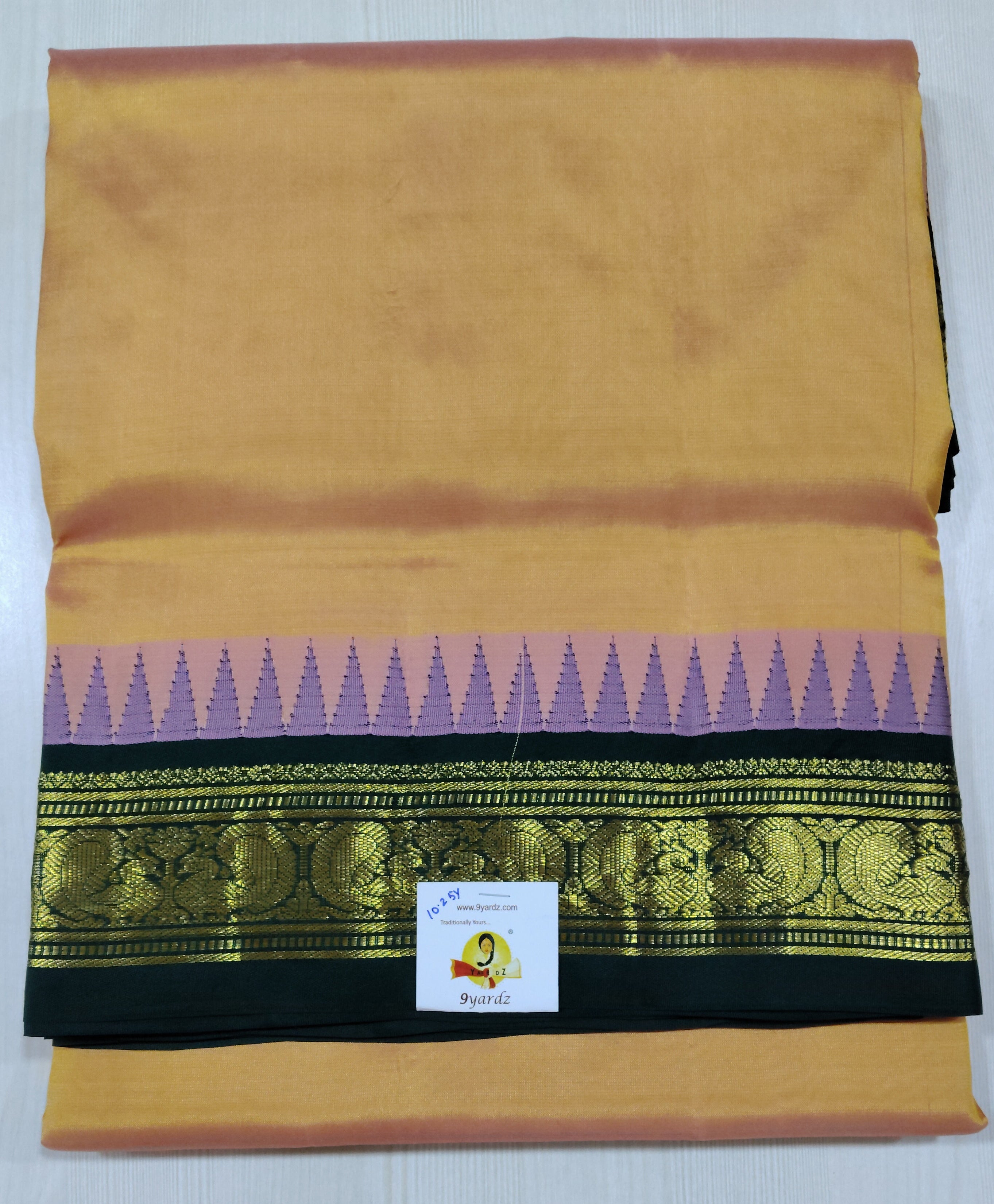 Pure silk 10.25yardz