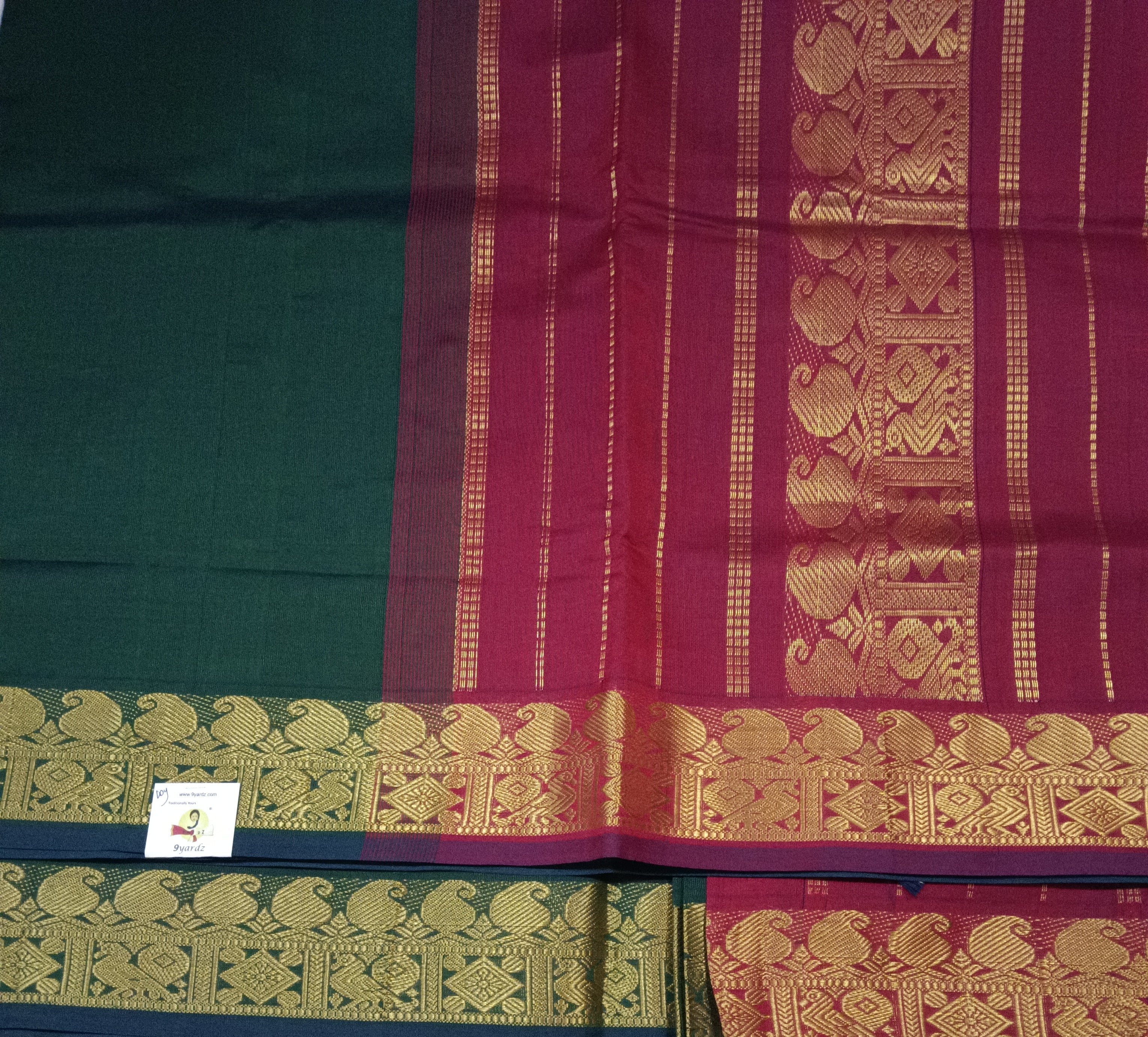 Semi Silk cotton Madisar 10yards