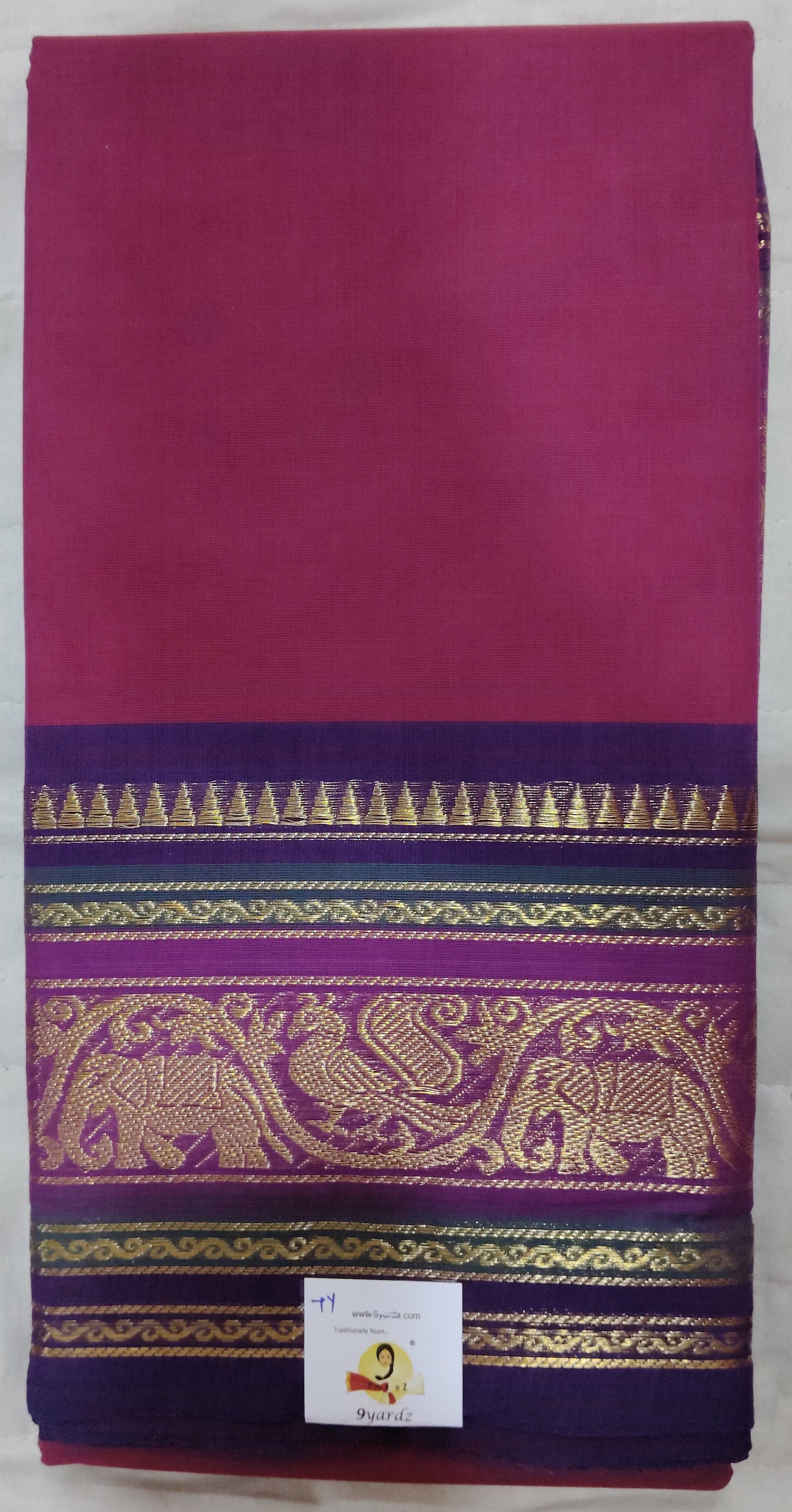 Chettinadu cotton 7yardz