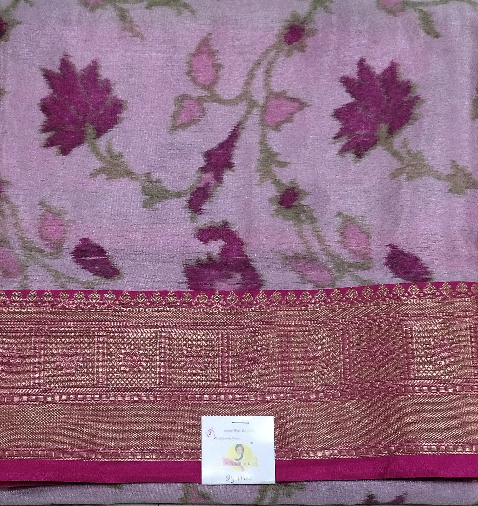 Ikkat semi silk madisar