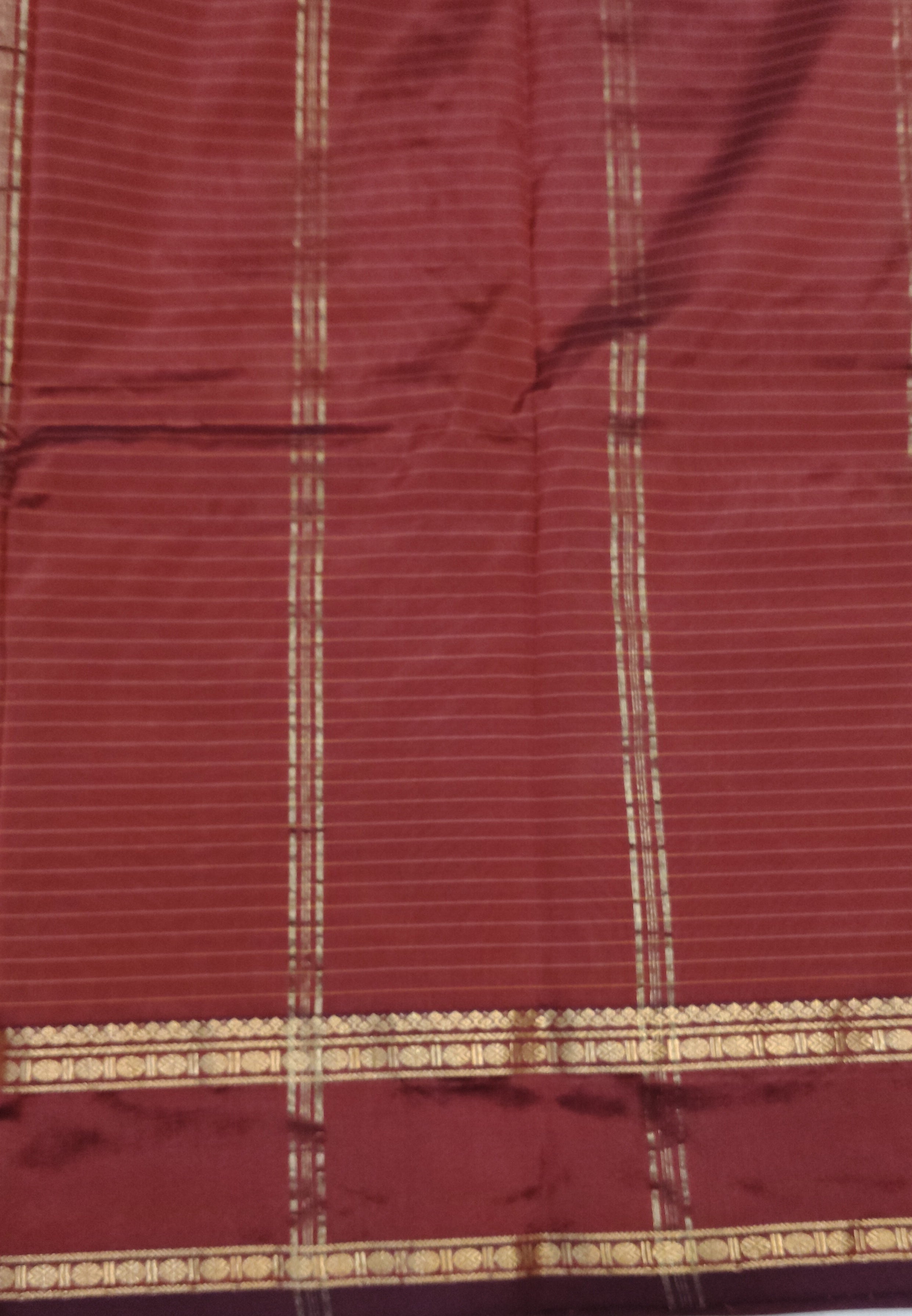China silk checked 6Yards