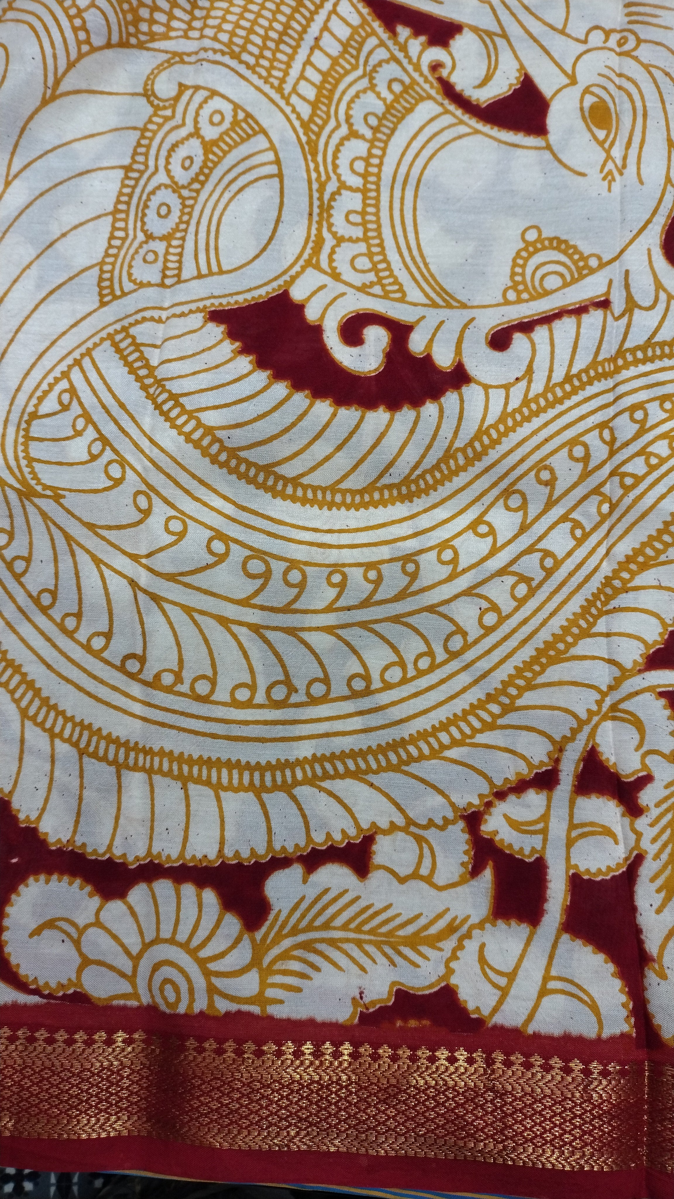 Kalamkari Silk 6yardz