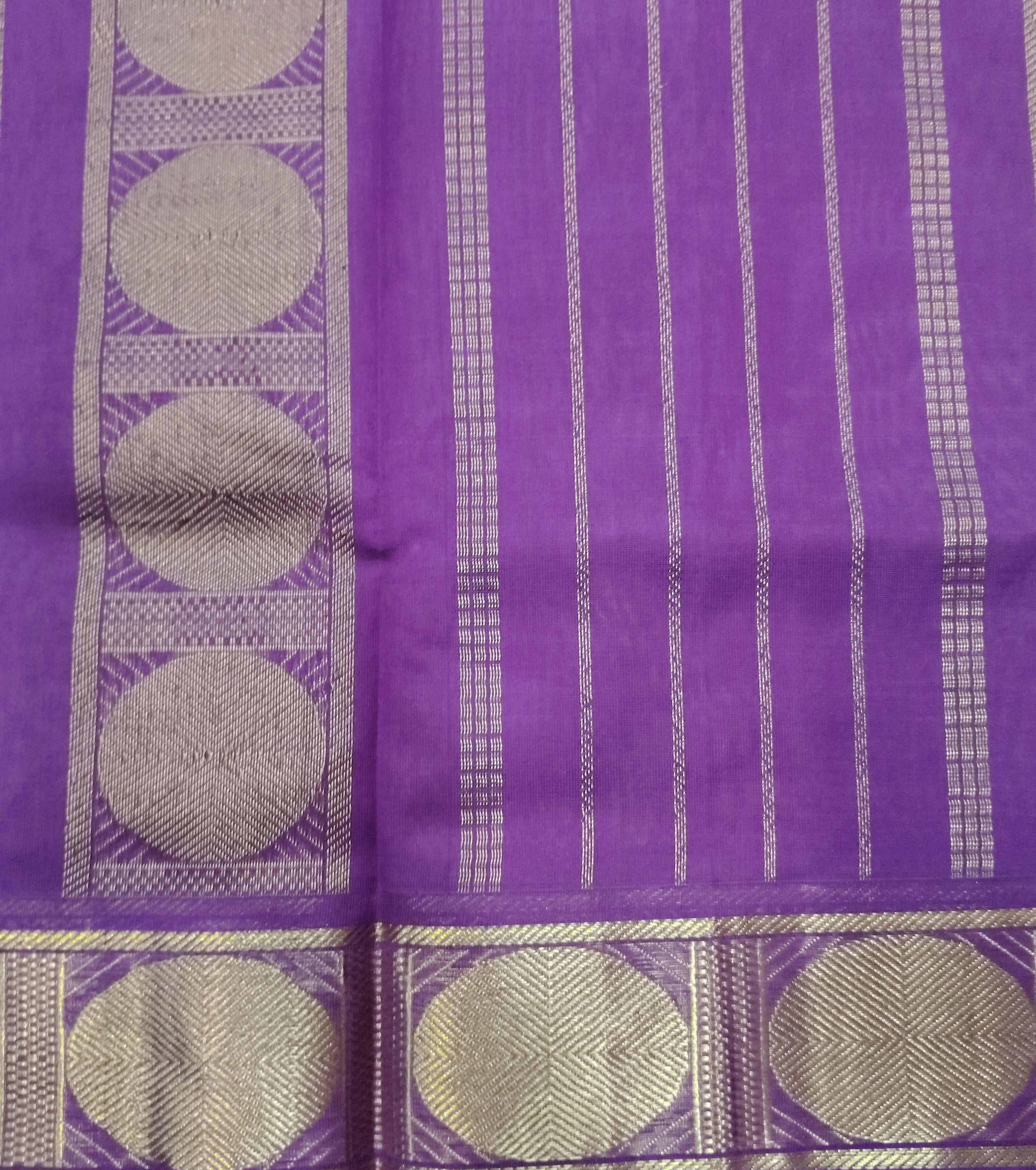Pure silk cotton 6 yards
