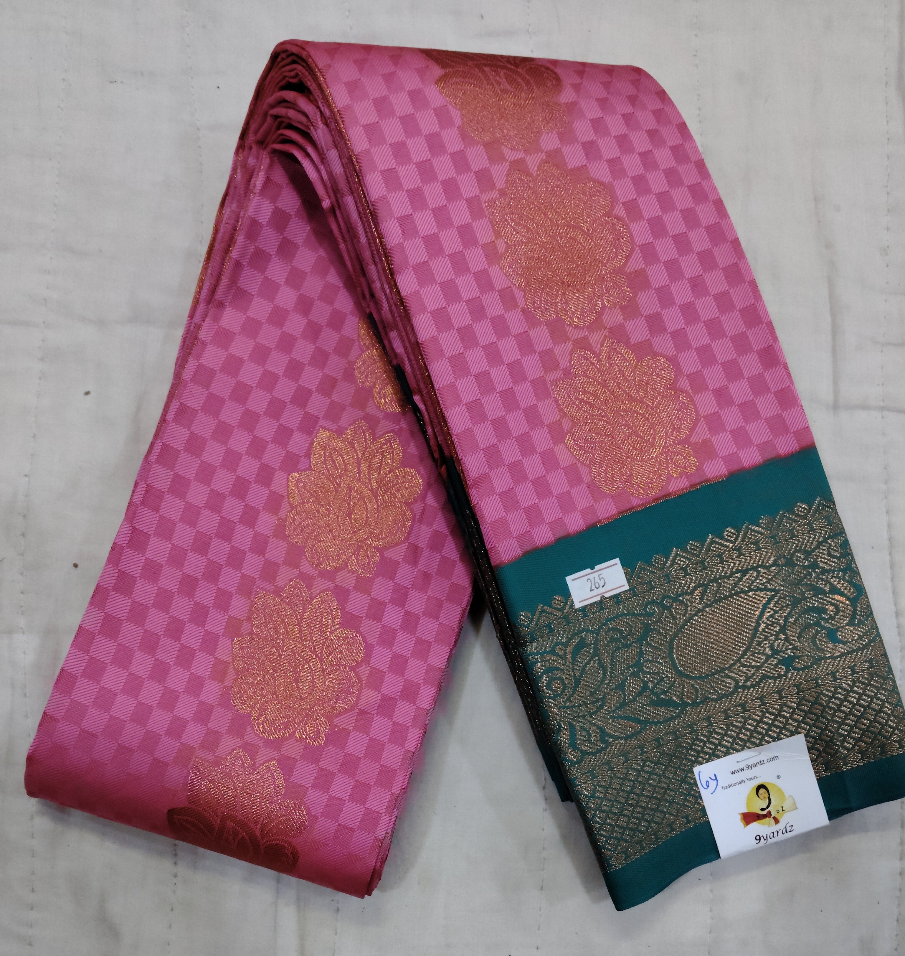 Art silk 6yardz sarees