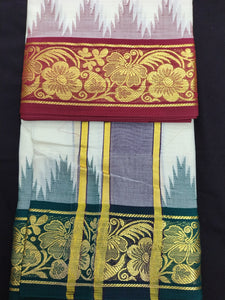 Pure cotton Muhurtham dhoti 9*5