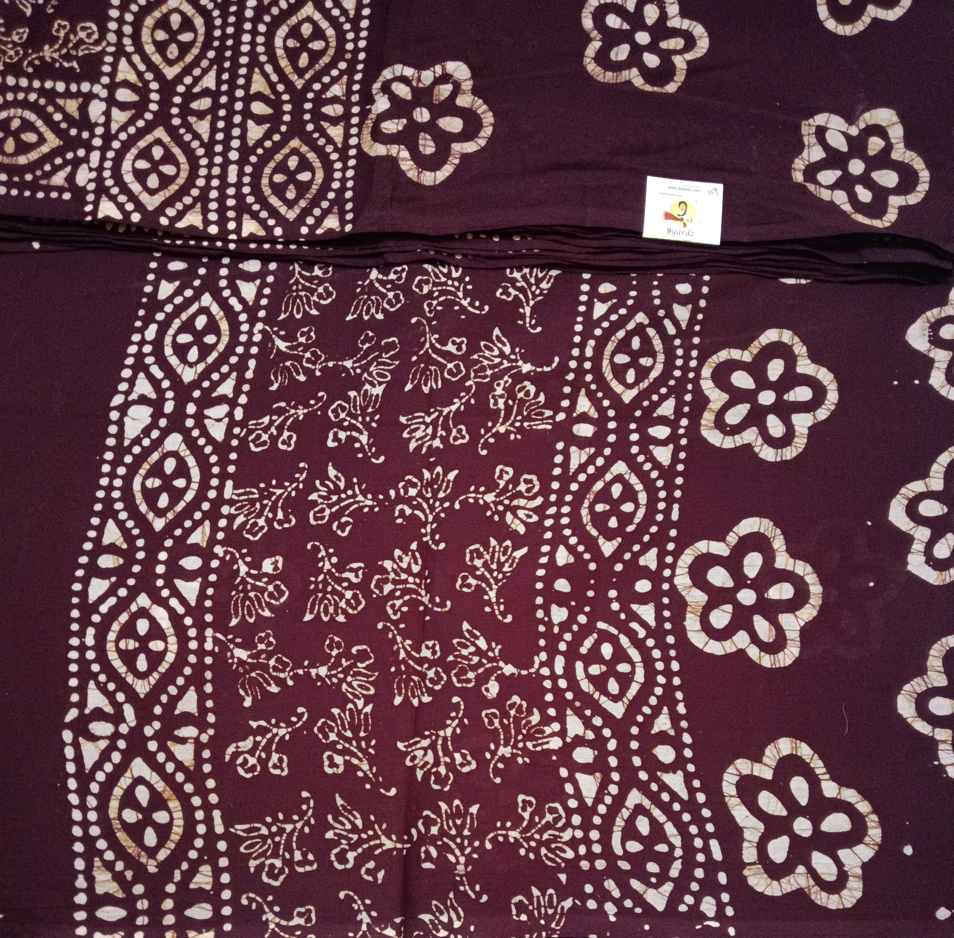 Bathik printed 11 yardz