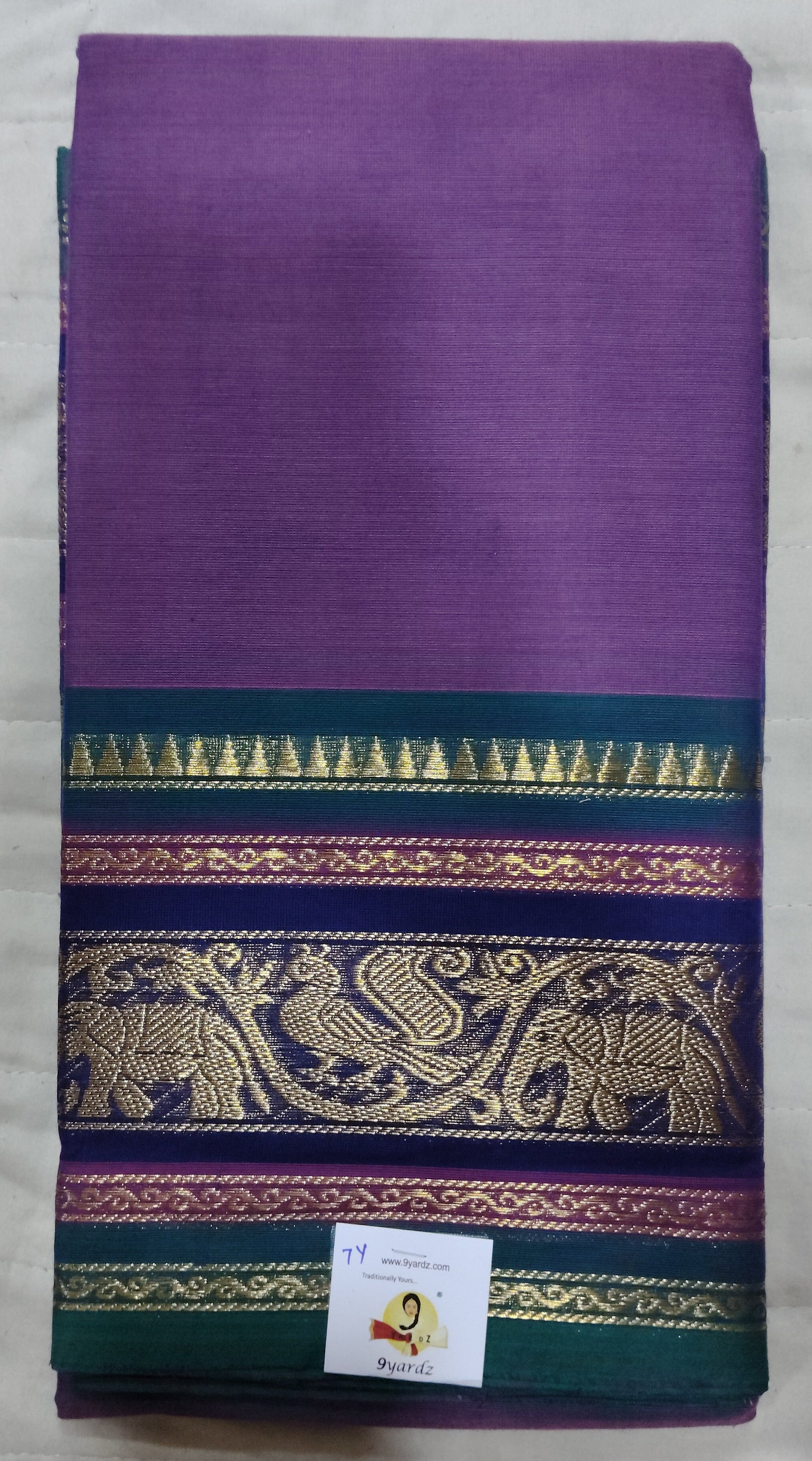 Chettinadu cotton 7yardz