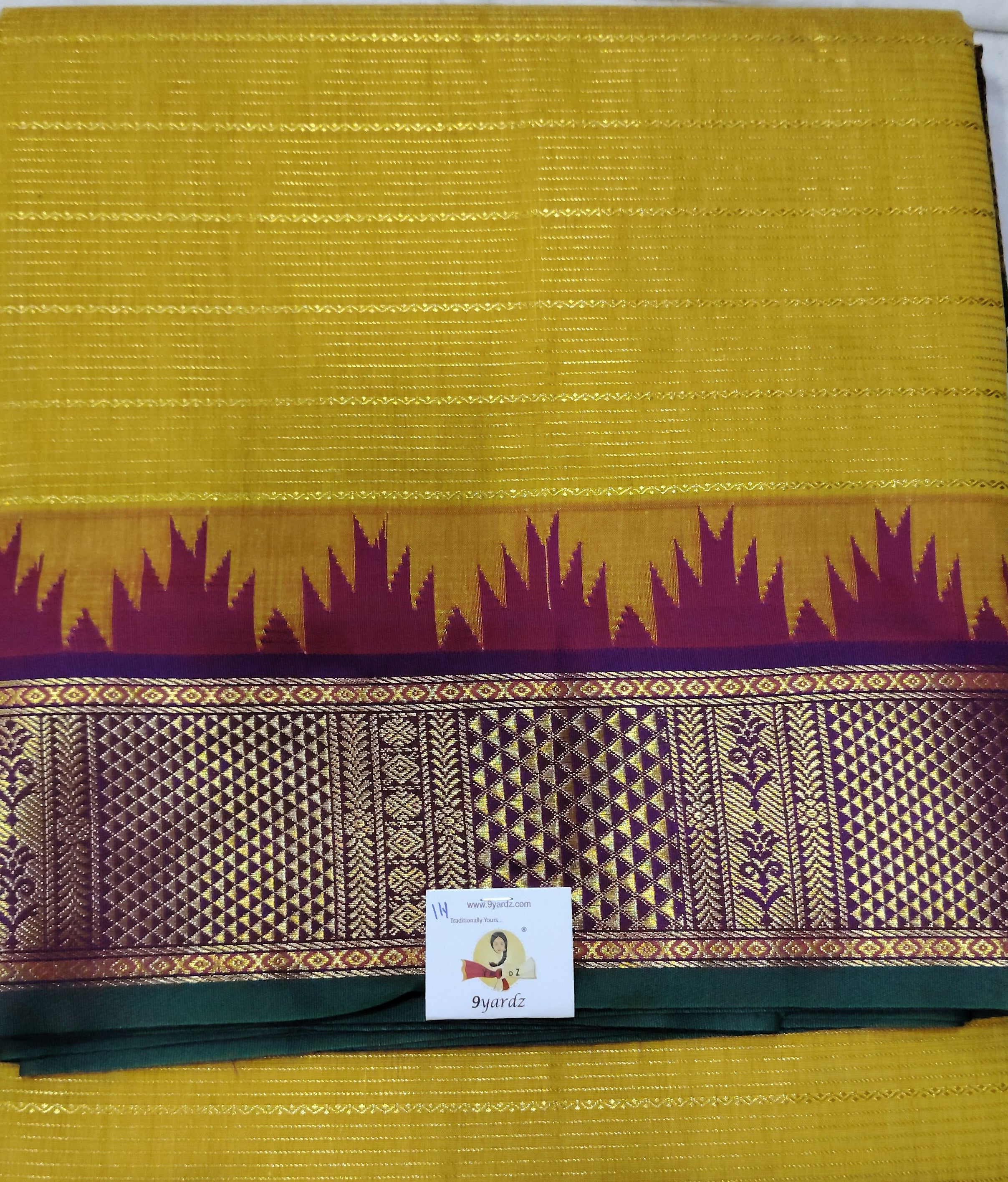Akshaya cotton 11yards madidare