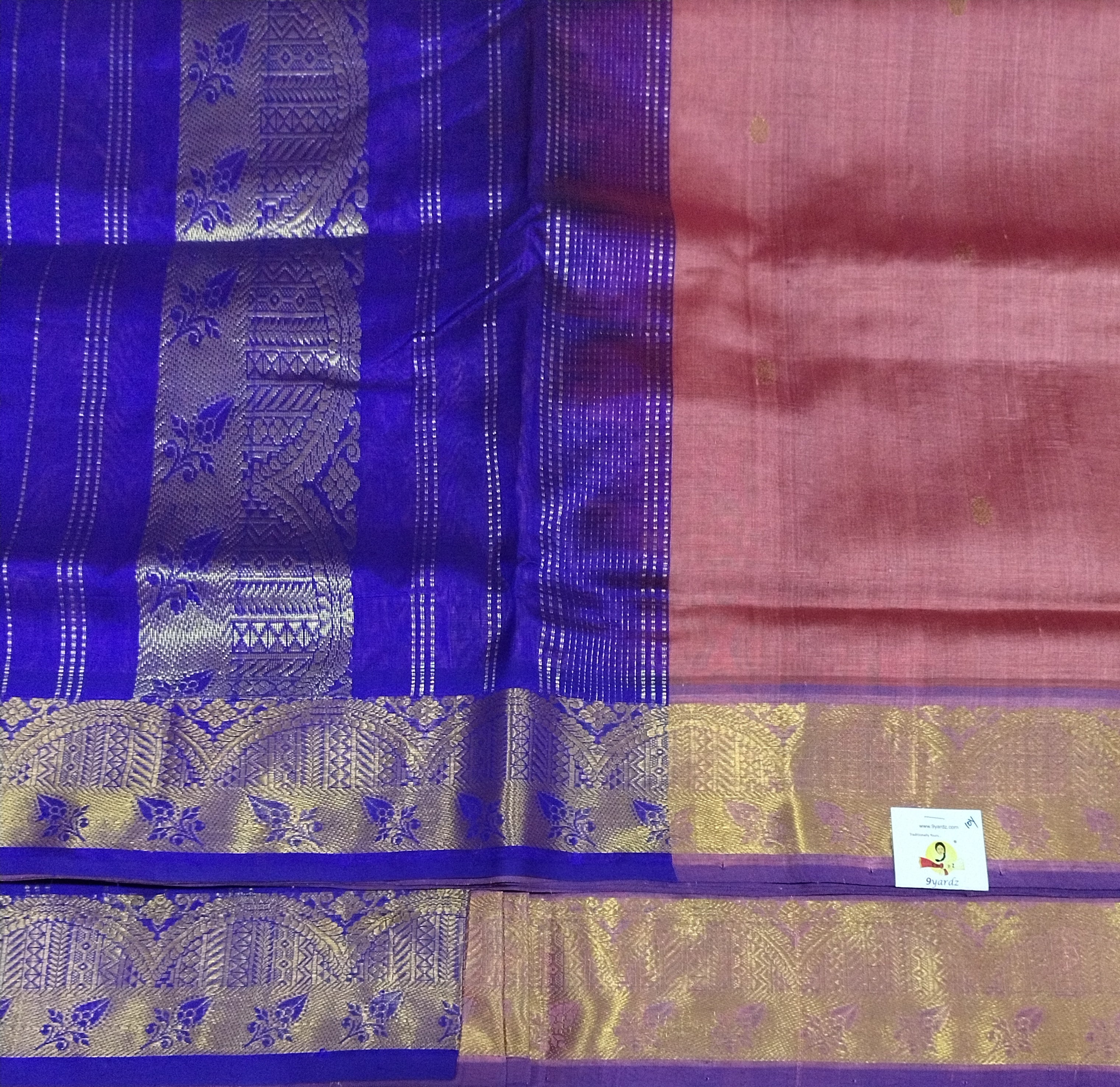 Pure silk cotton Butta 10yards madisar