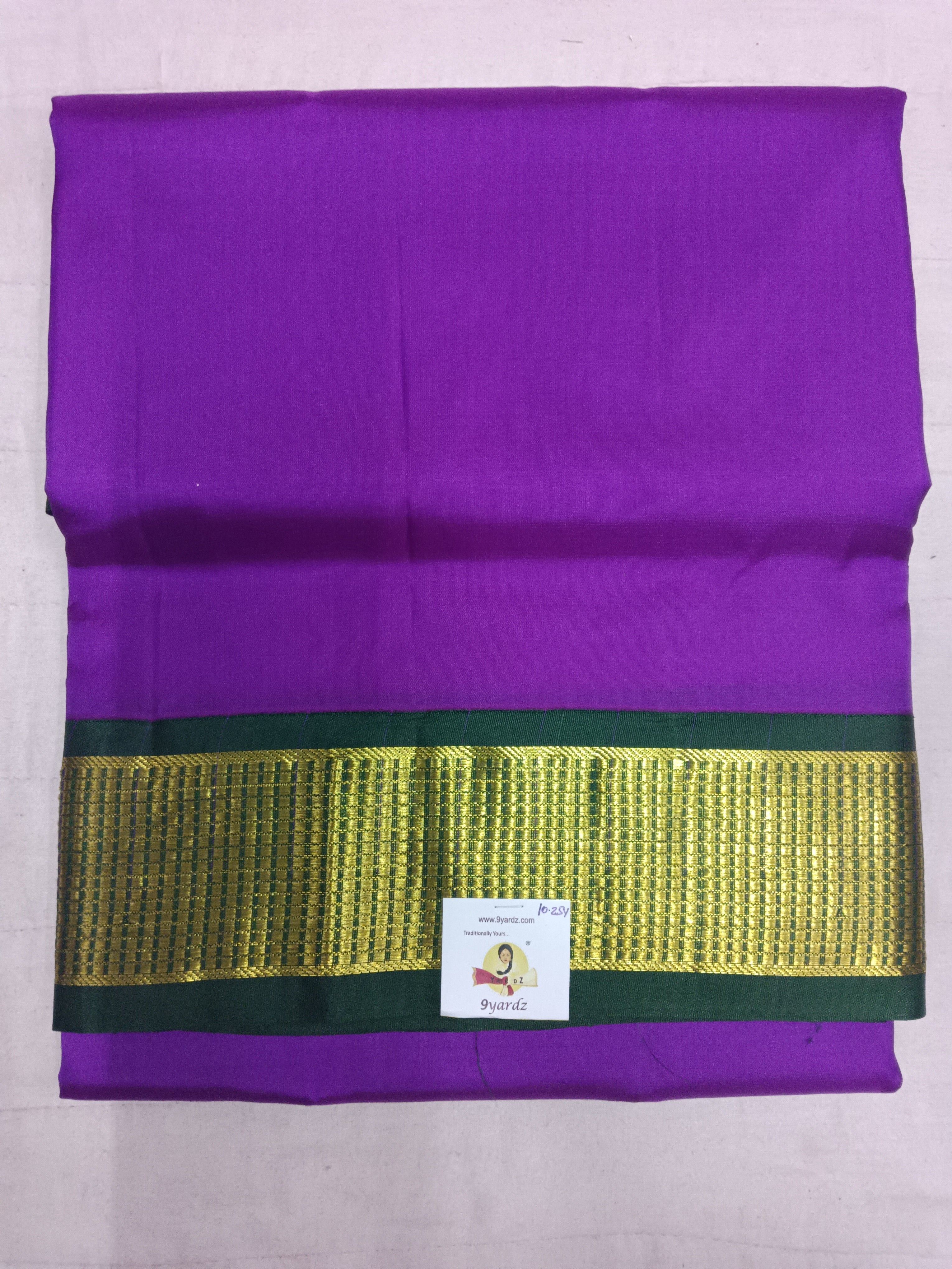 Pure silk 10.25yardz