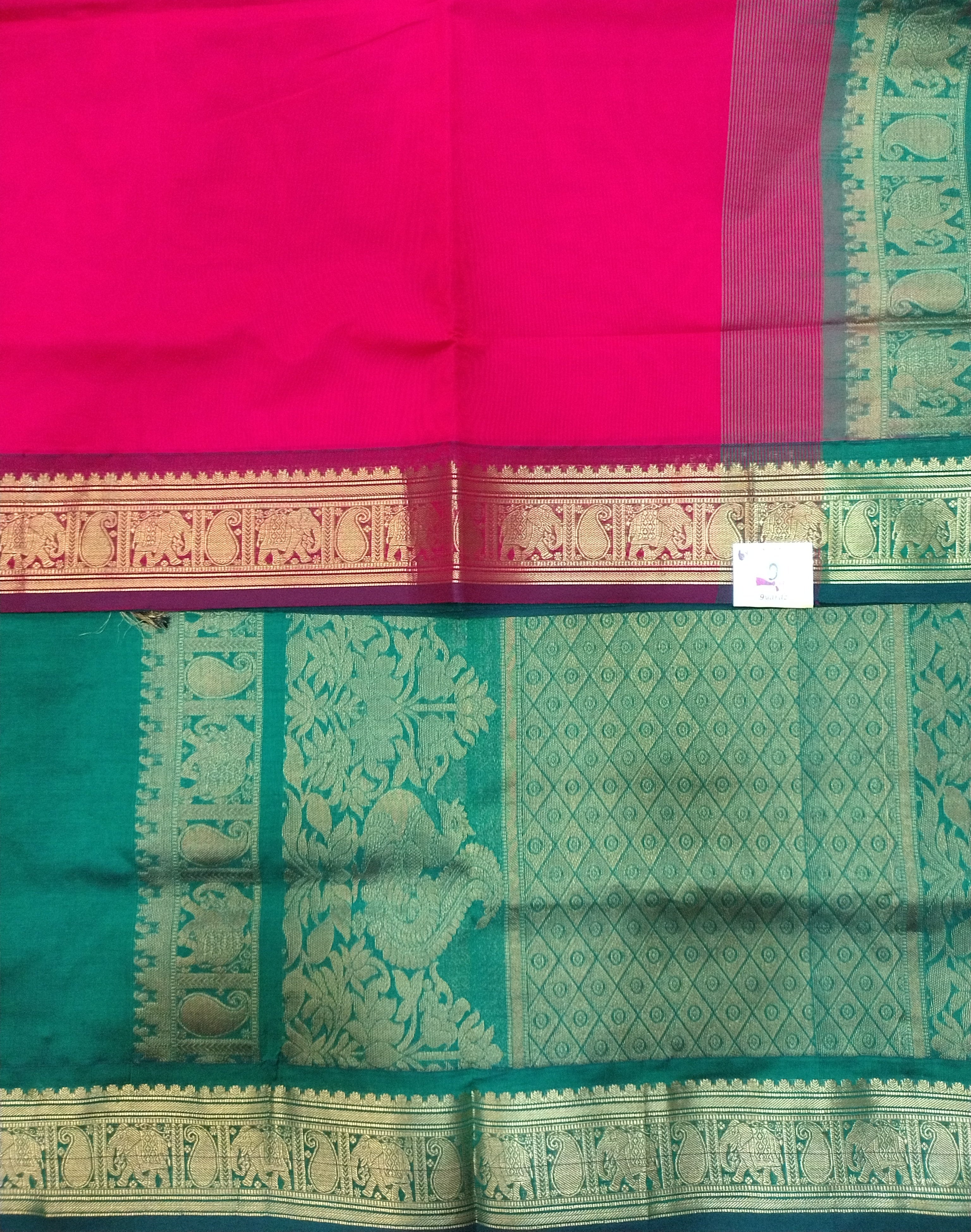 Semi silk Plain 6Yards