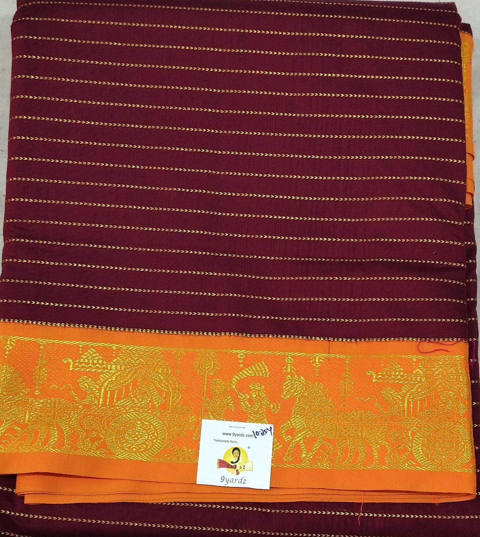 Akshaya cotton 10.25 yards madisar