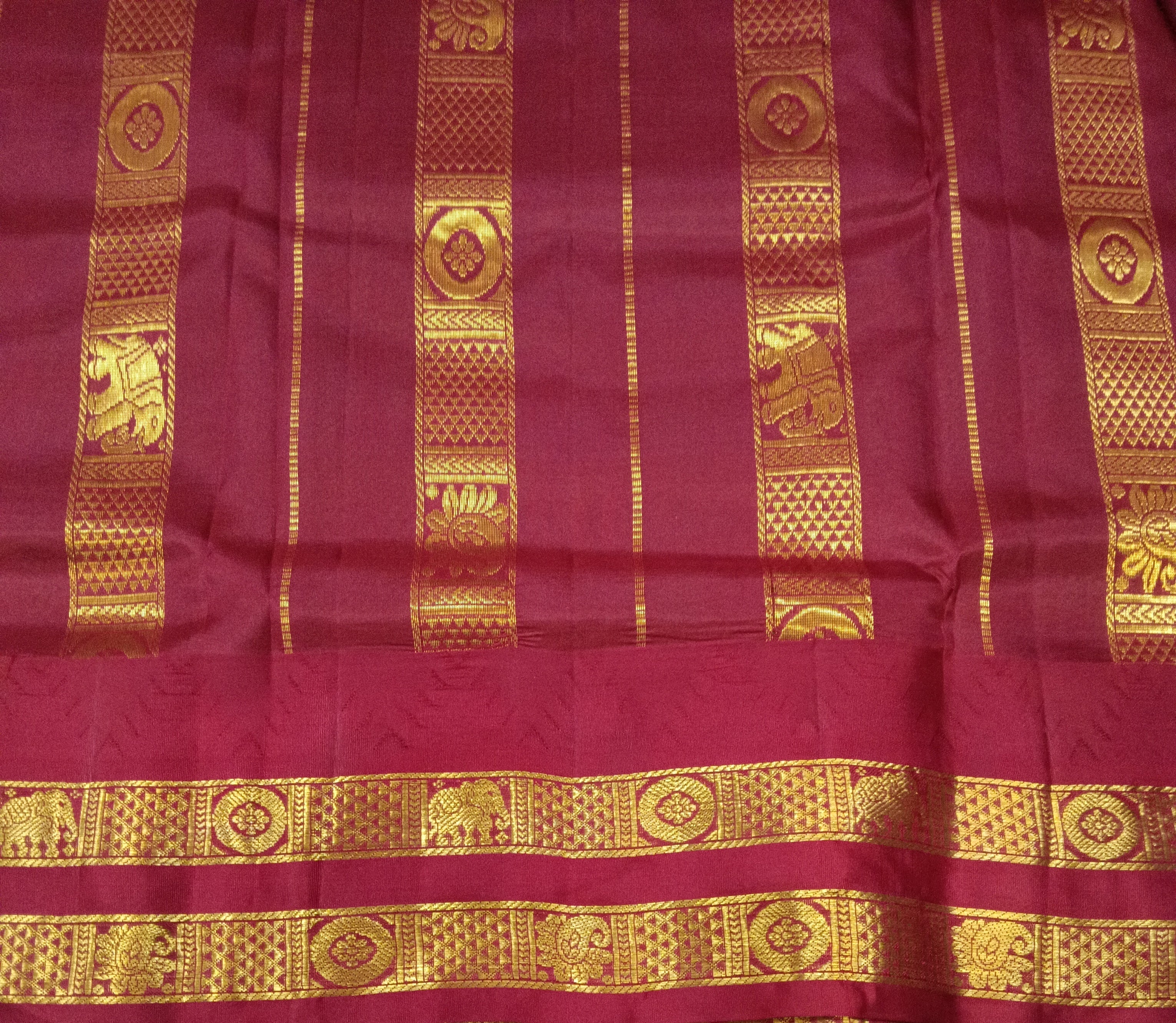Pure silk 10.25yardz