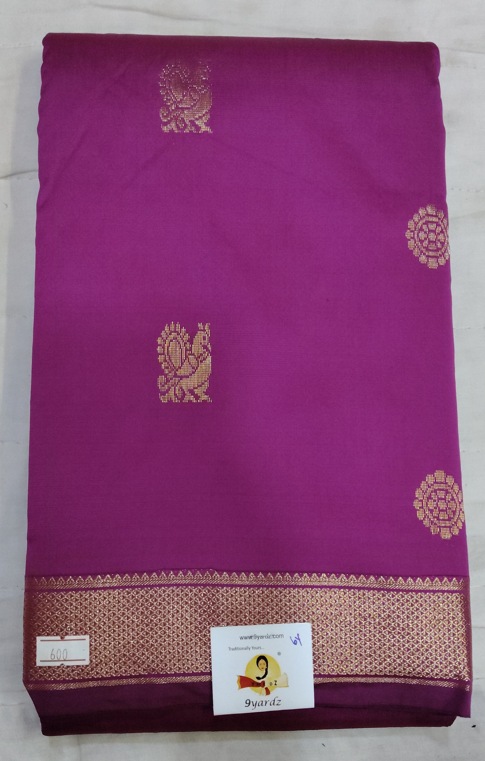 Art silk 6yardz sarees
