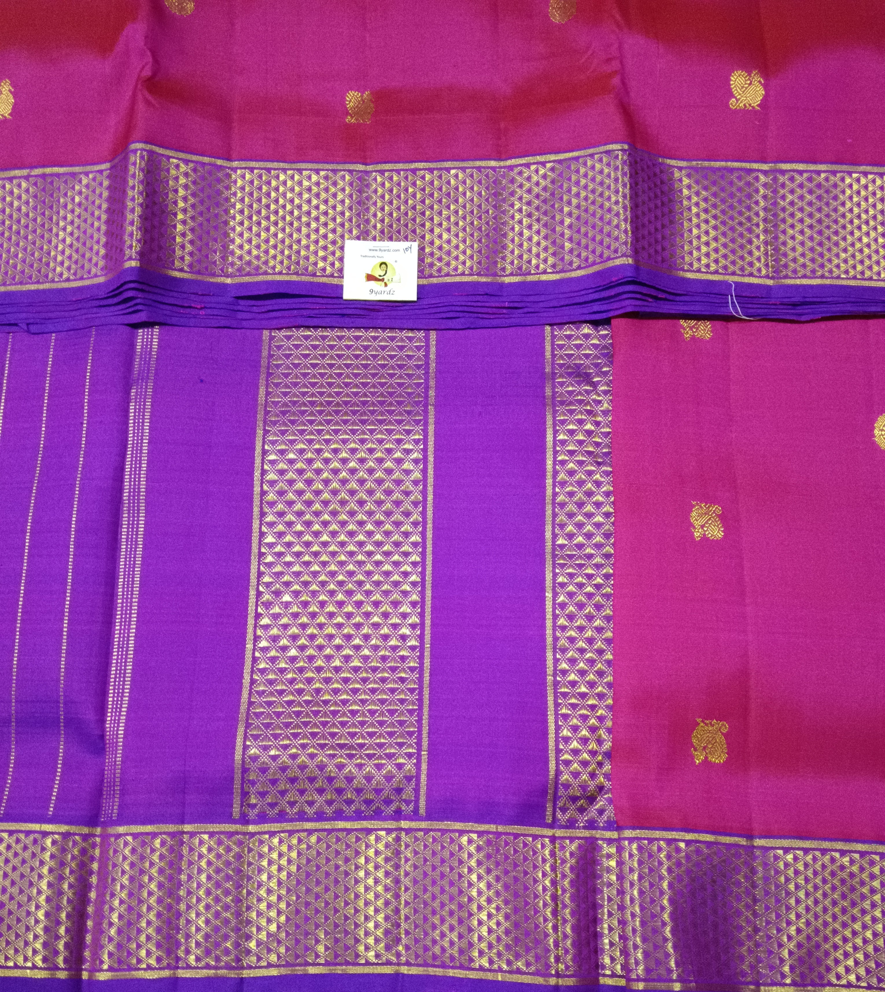 Pure silk madisar 10yards