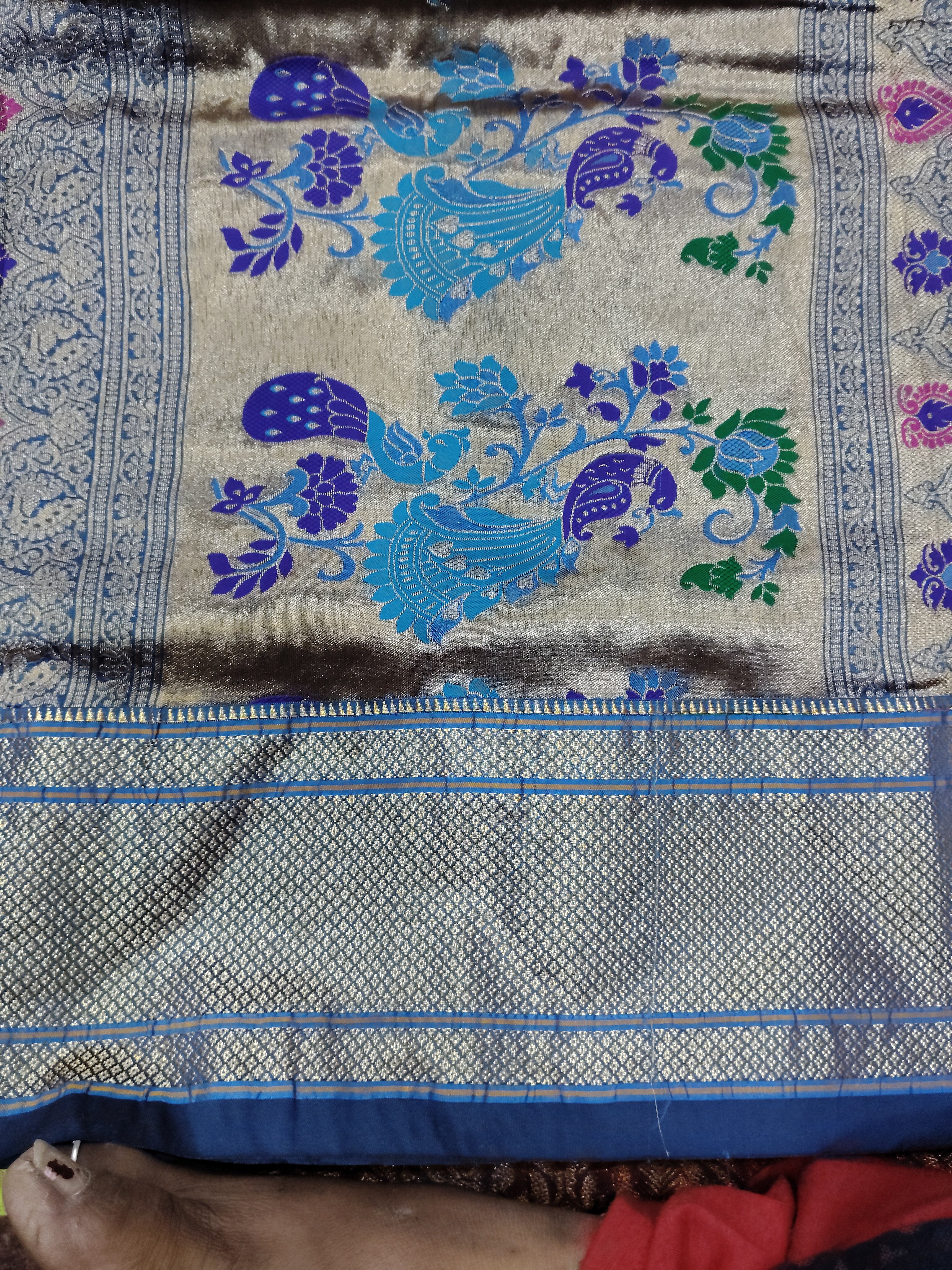 Paithani Art Silk Madisar