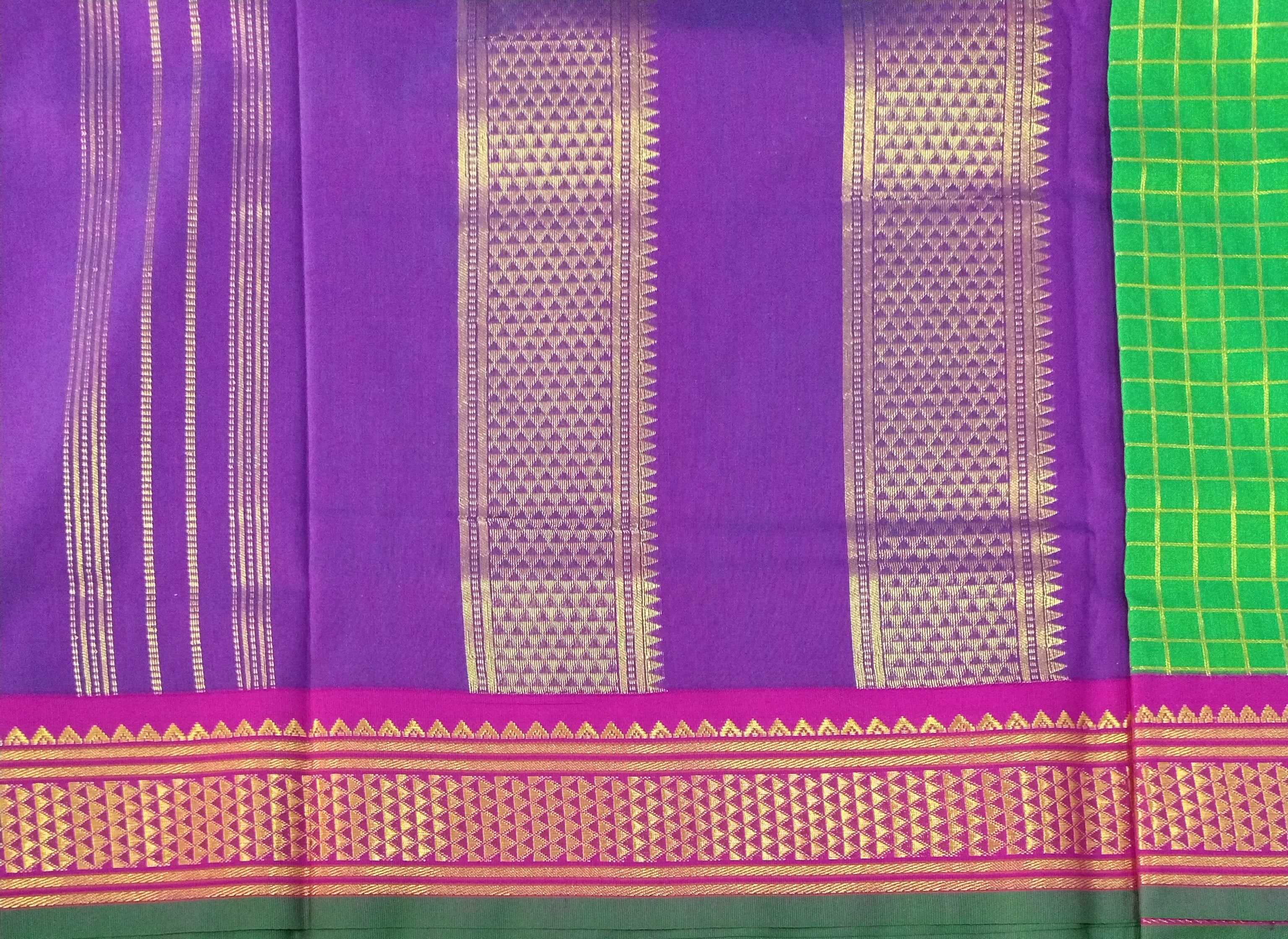 Akshaya cotton 10.25 yards madisar