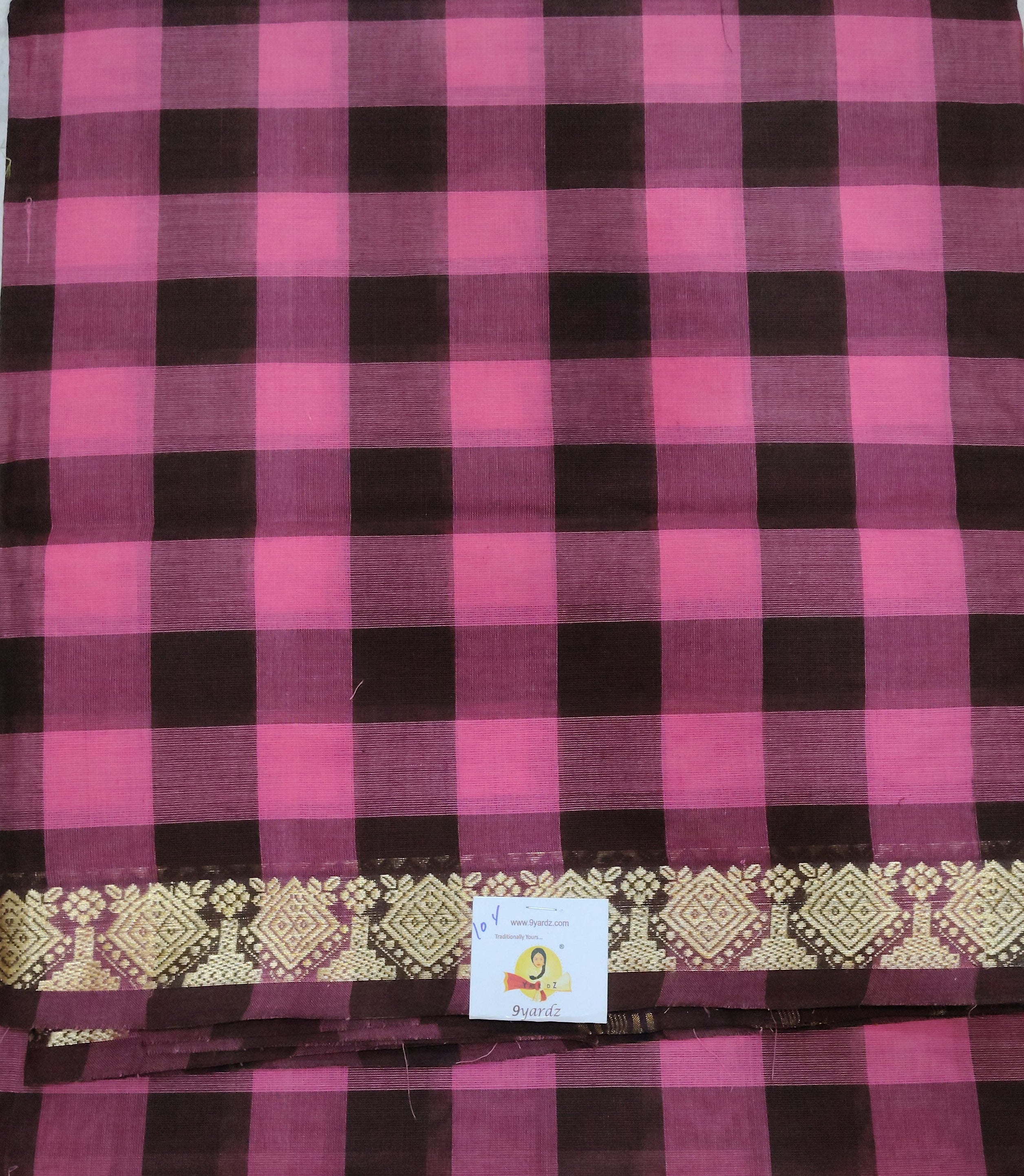 Chettinadu / Karaikudi cotton 10. yards madisar