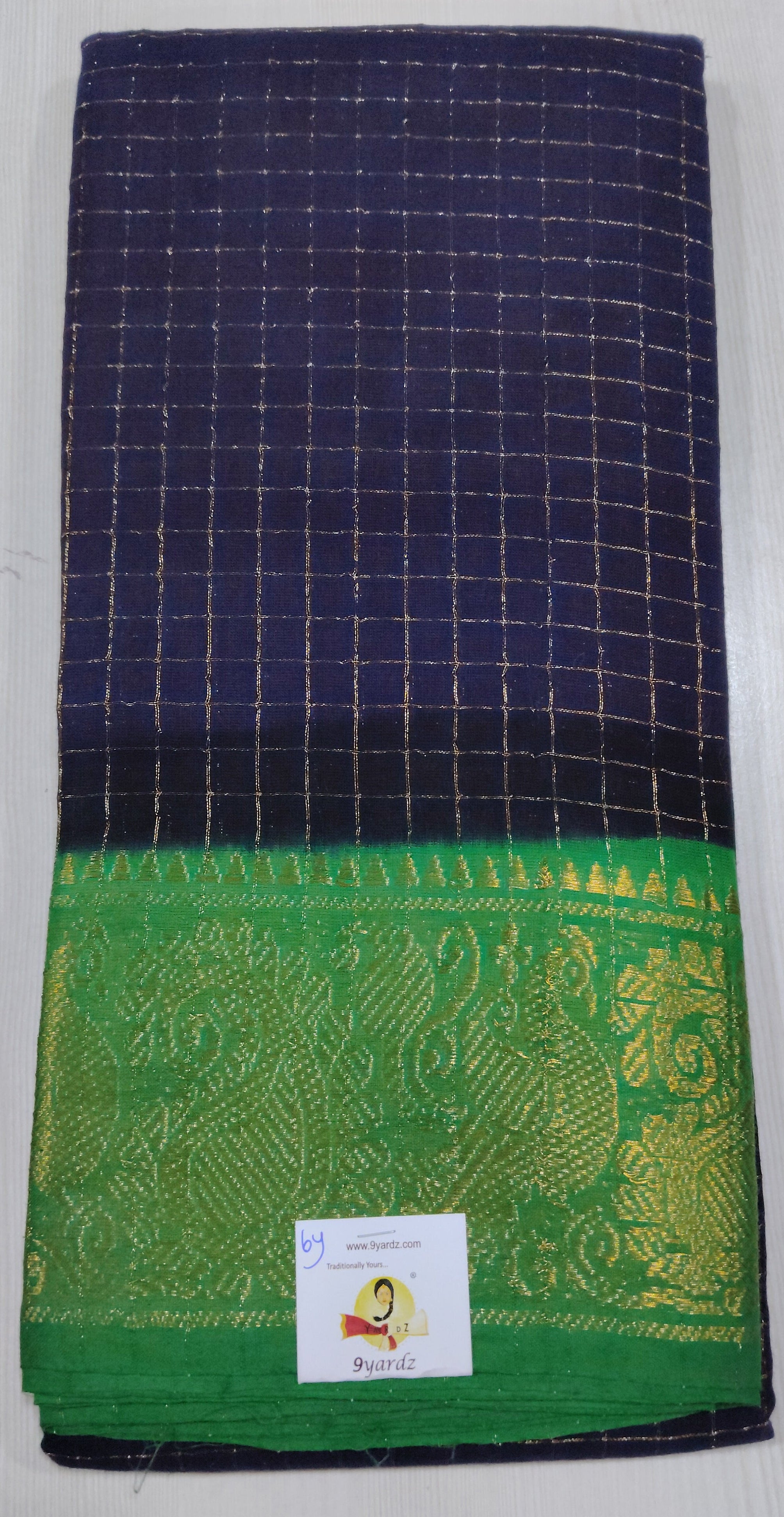 Ranee Cotton zari kattam 6yardz